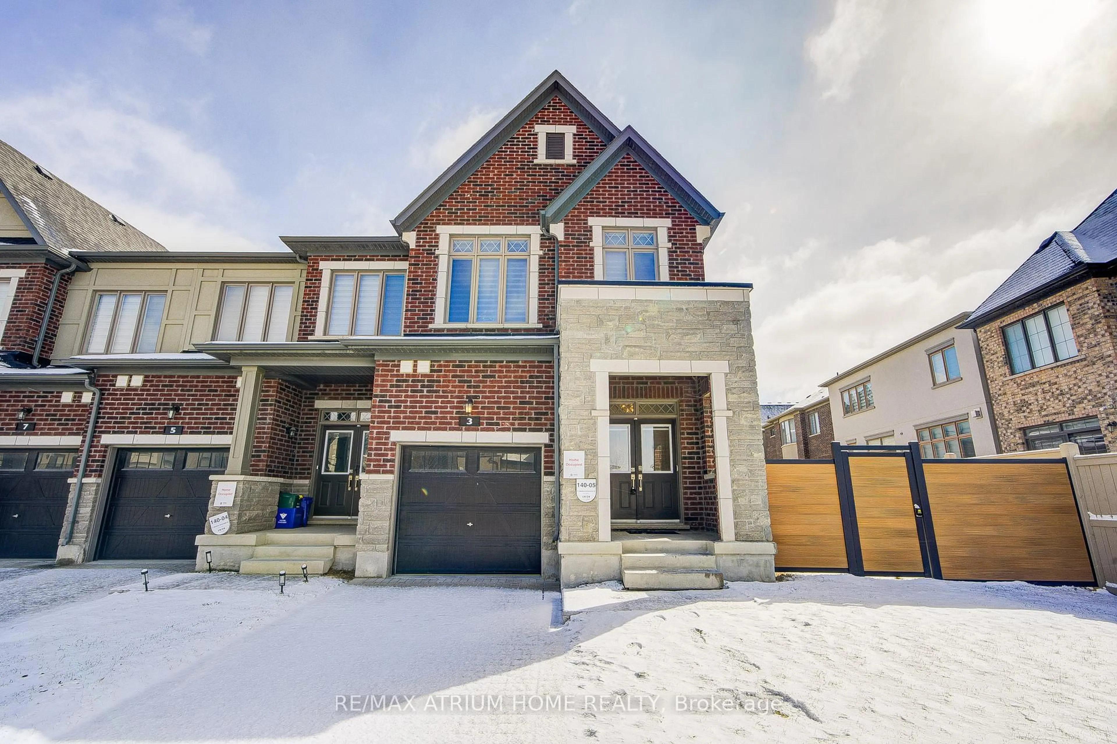 Home with brick exterior material, street for 3 Jessica Antonella St, Markham Ontario L6C 3J6