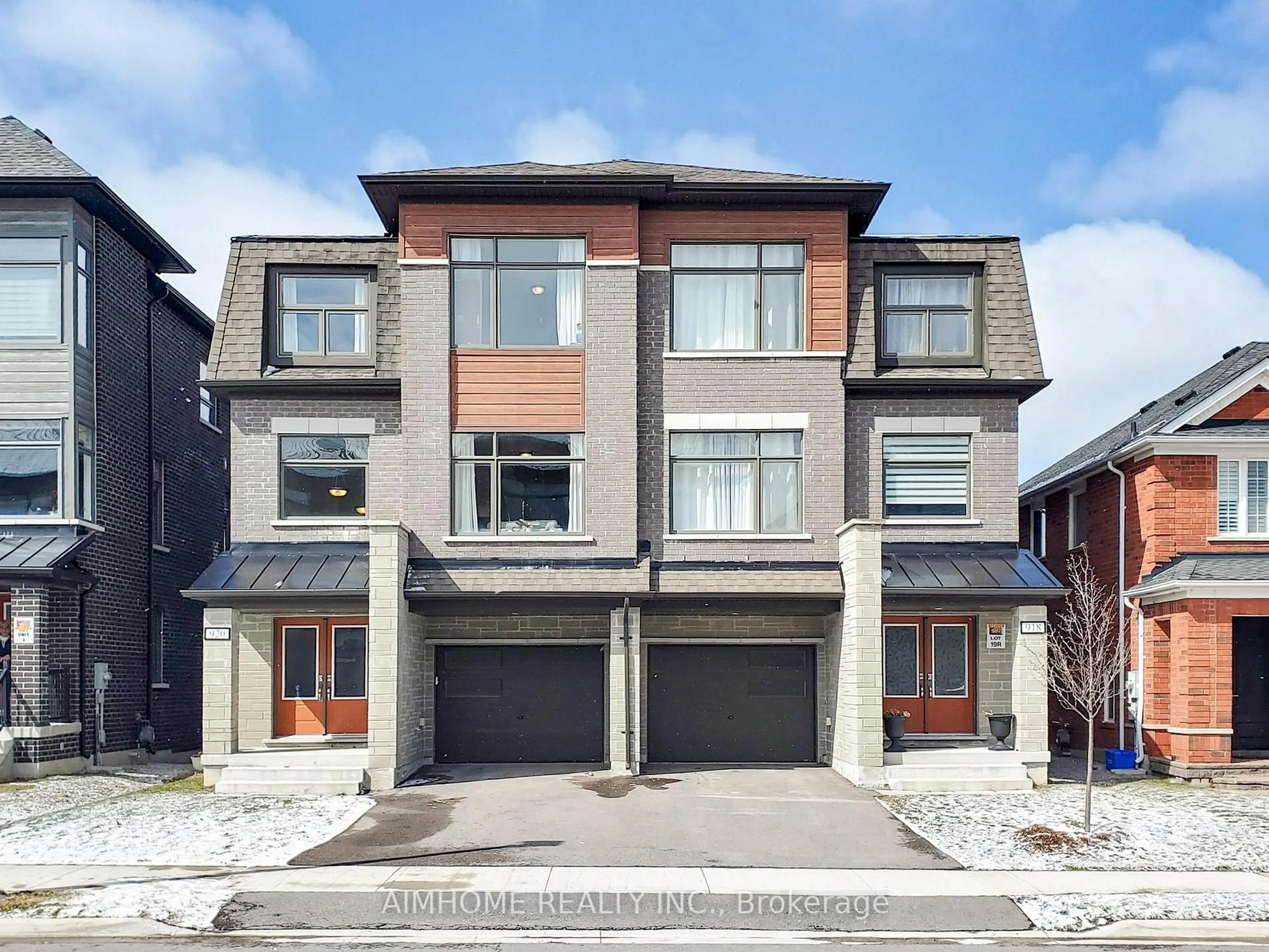 Home with brick exterior material, street for 920 Isaac Phillips Way, Newmarket Ontario L3X 0M7