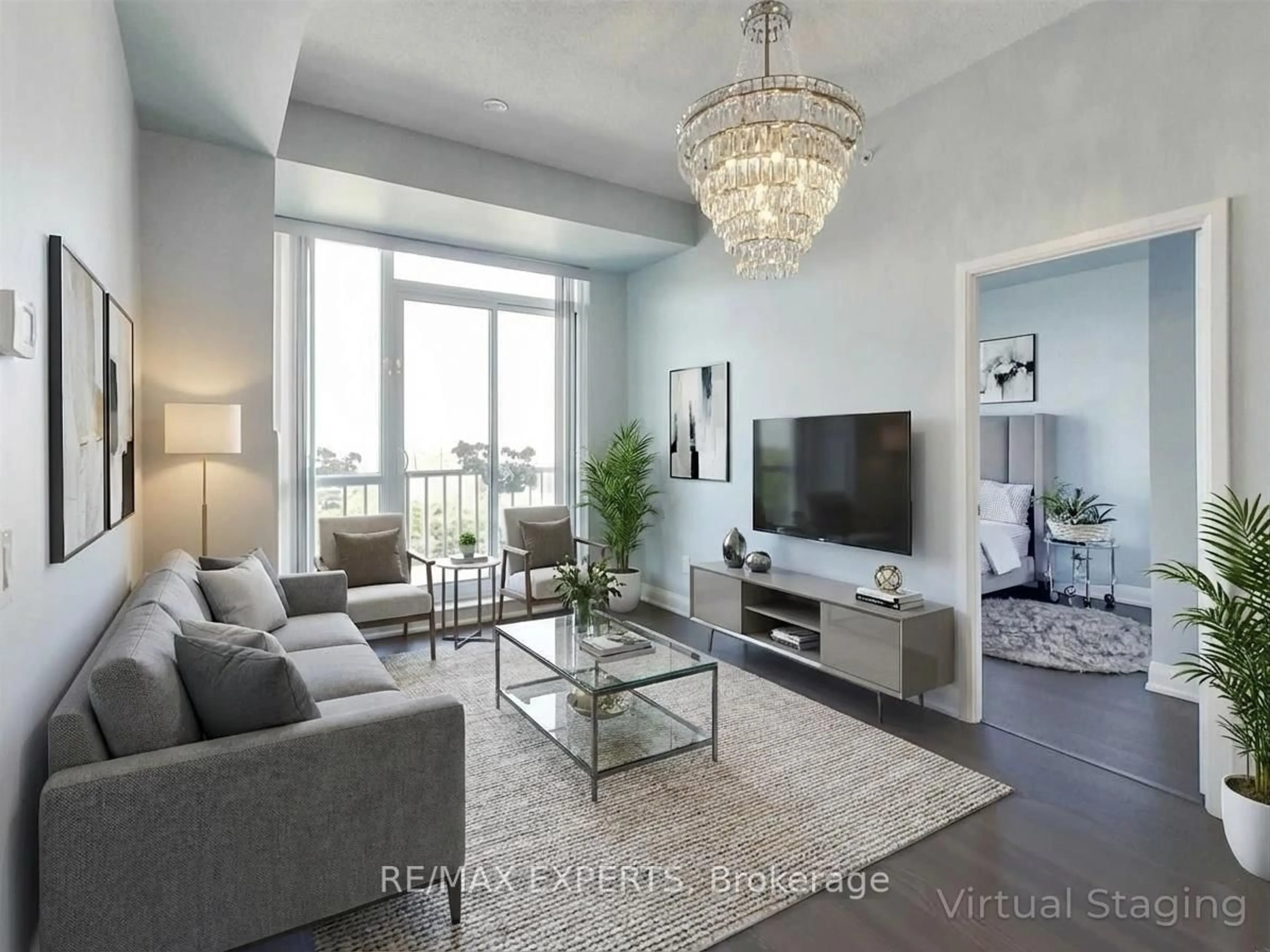 Living room with furniture, unknown for 9582 Markham Rd #1607, Markham Ontario L6E 0T4