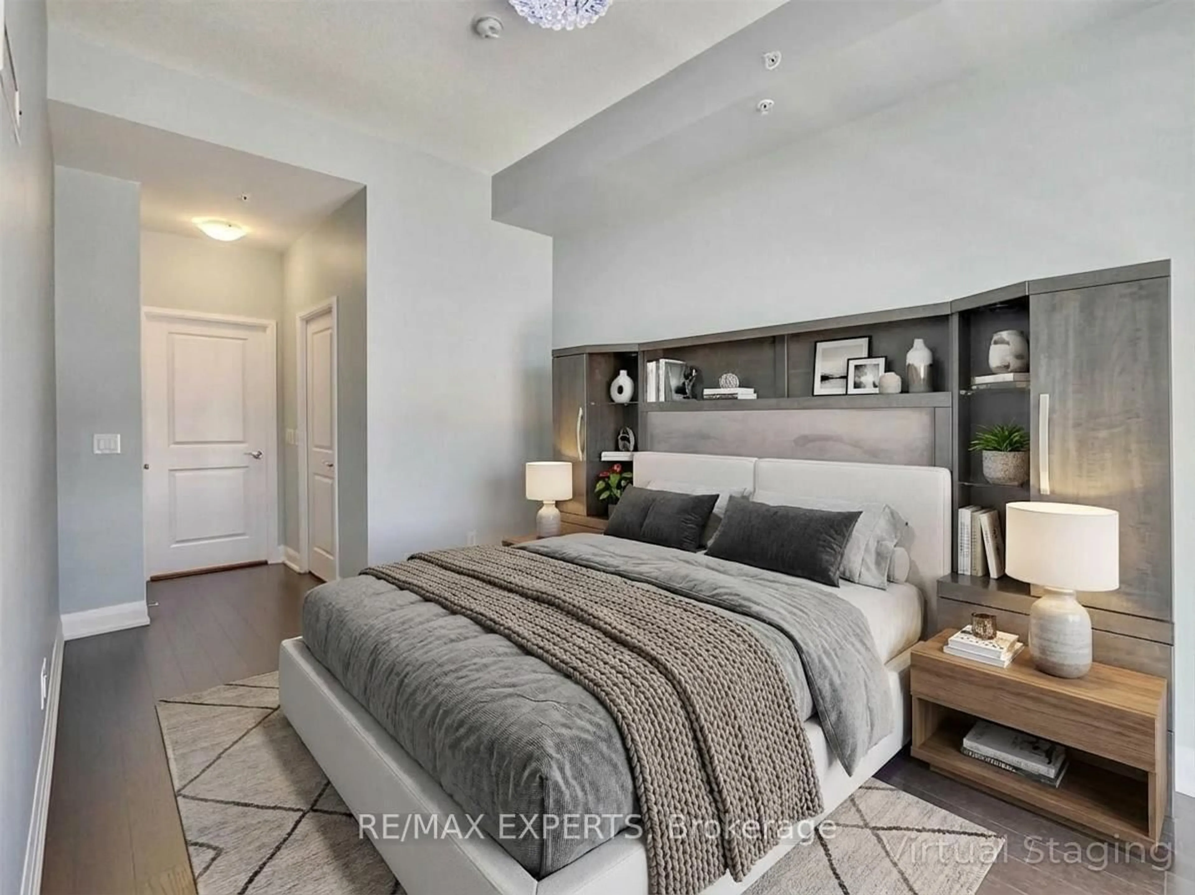 Bedroom with bed, unknown for 9582 Markham Rd #1607, Markham Ontario L6E 0T4