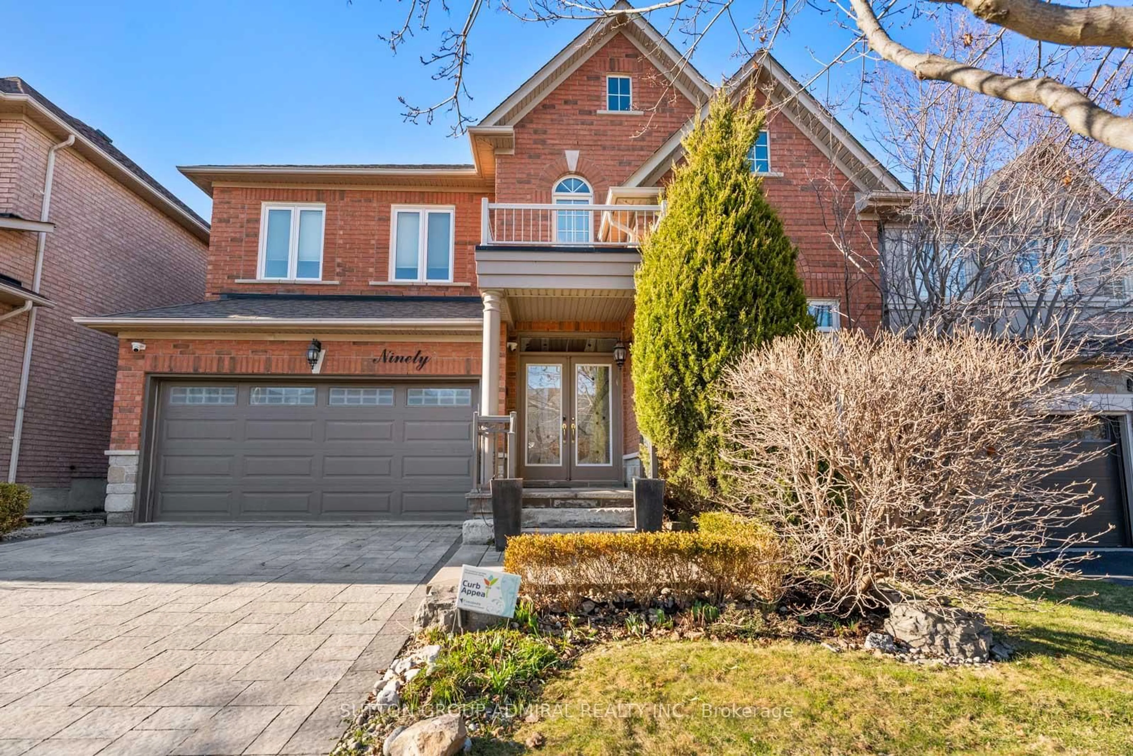 Home with brick exterior material, street for 90 Summeridge Dr, Vaughan Ontario L4J 8S1