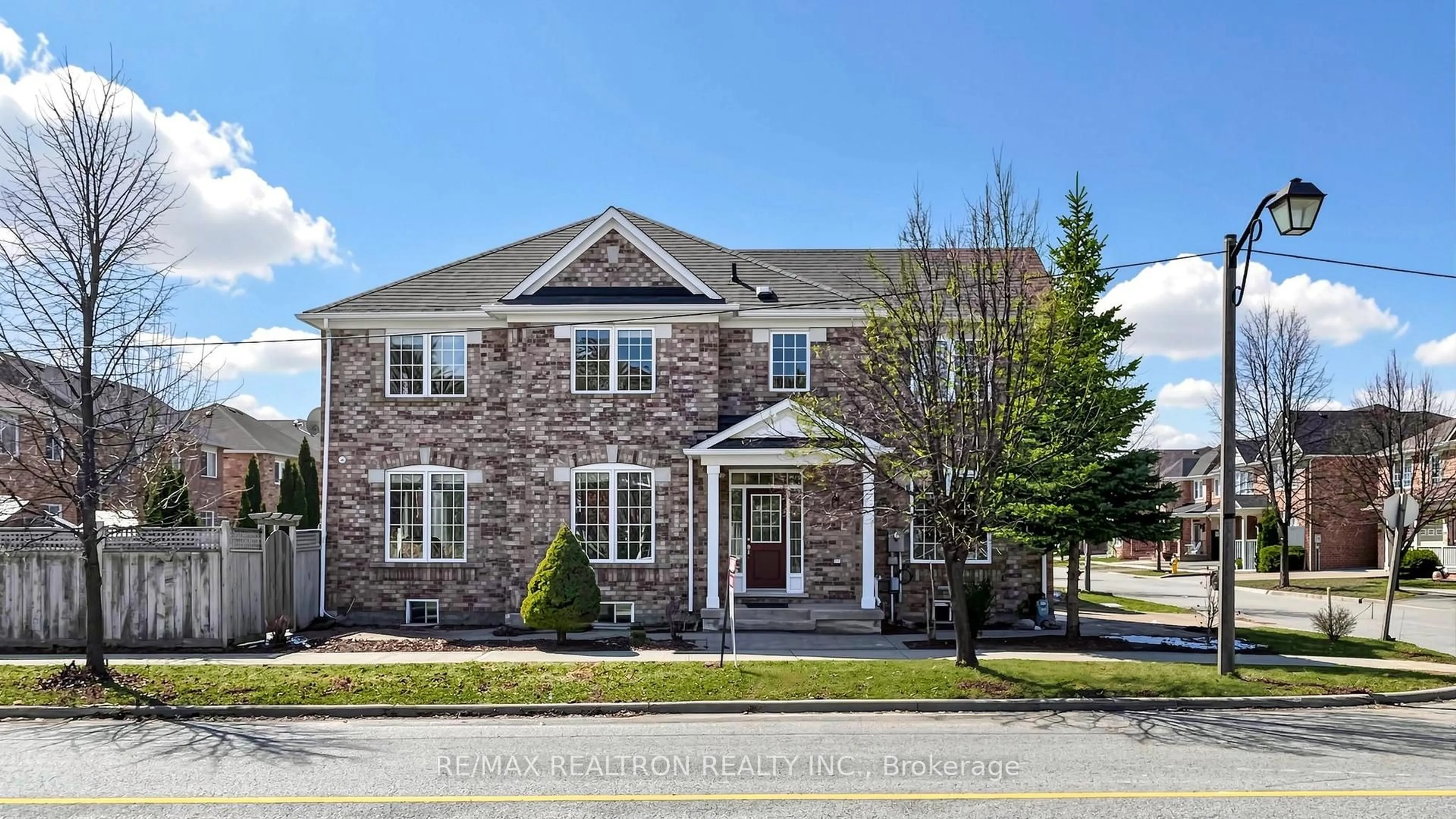 Home with brick exterior material, street for 1 Barnstone Dr, Markham Ontario L6E 2B4