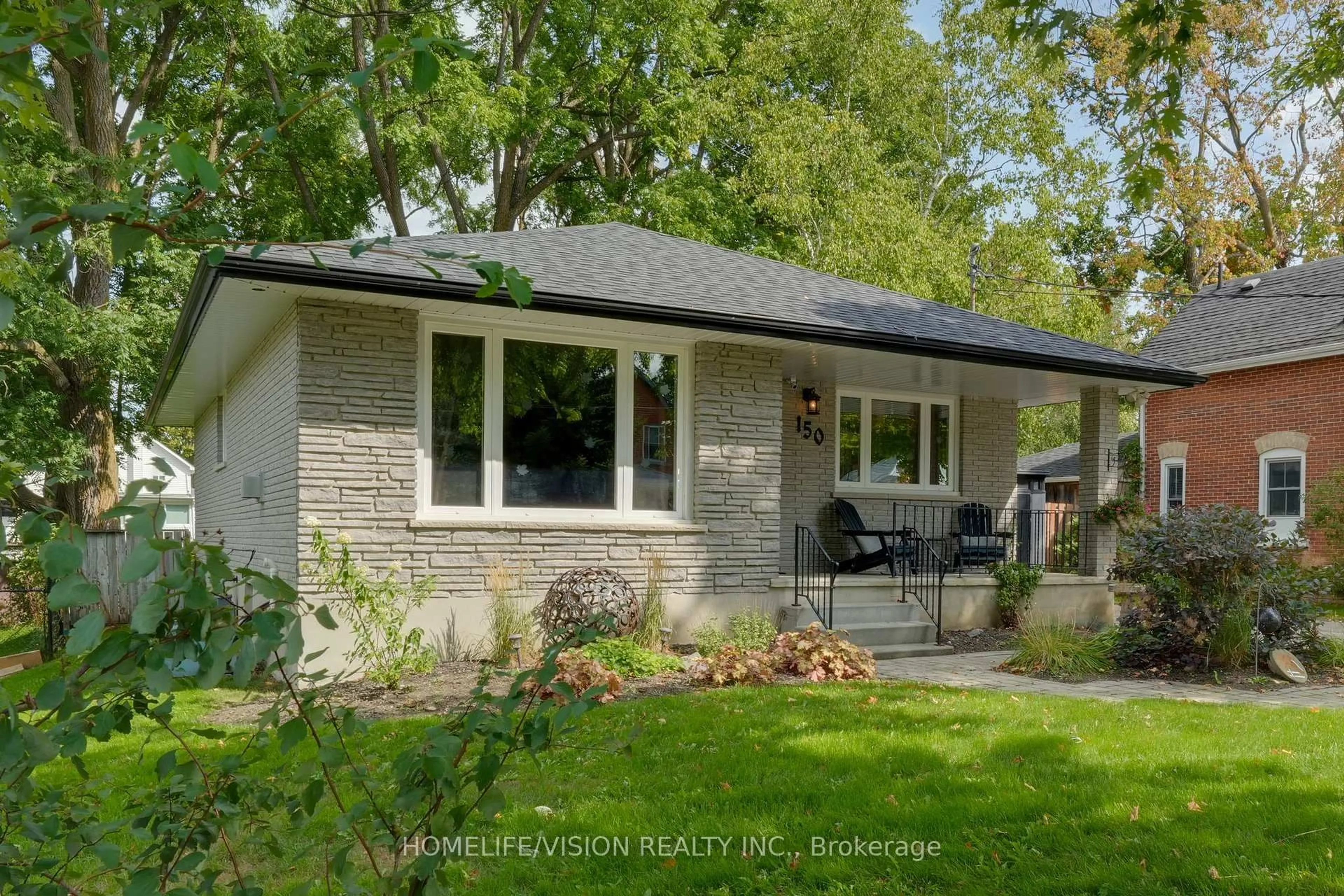 Home with brick exterior material, street for 150 St John St, Brock Ontario L0E 1E0