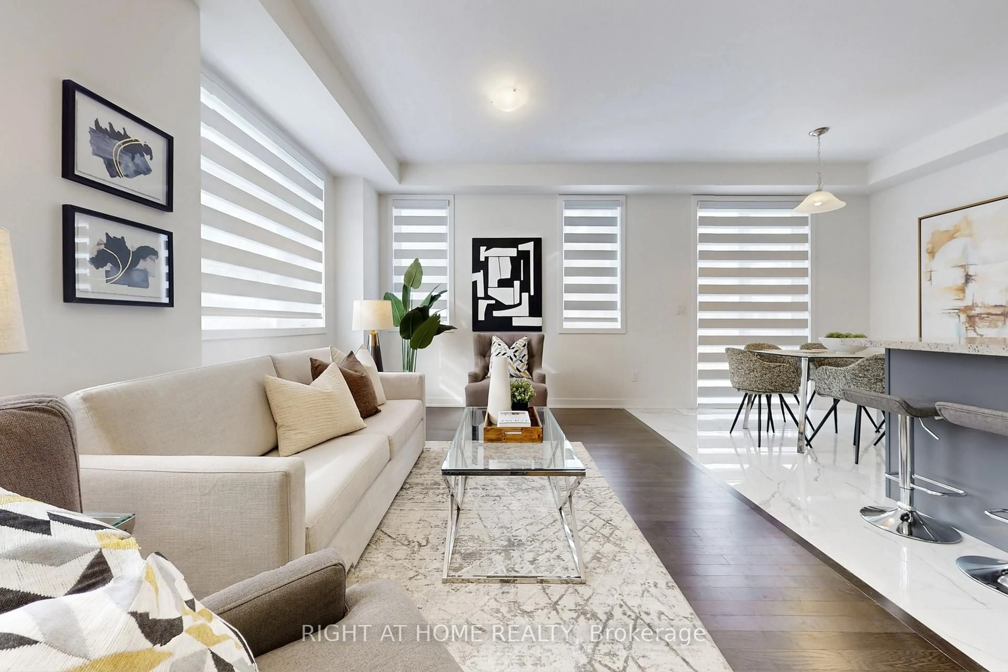 Living room with furniture, unknown for 154 Anna Russell Way, Markham Ontario L3R 3X3