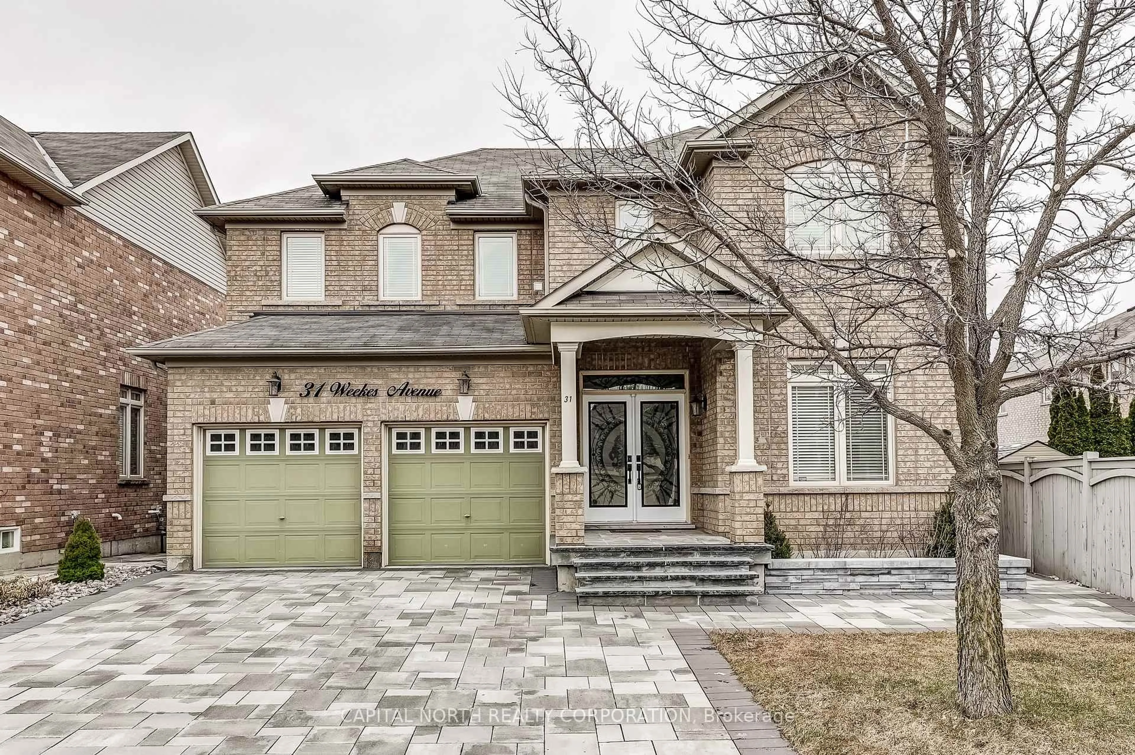Home with brick exterior material, street for 31 Weekes Ave, Richmond Hill Ontario L4E 0N3