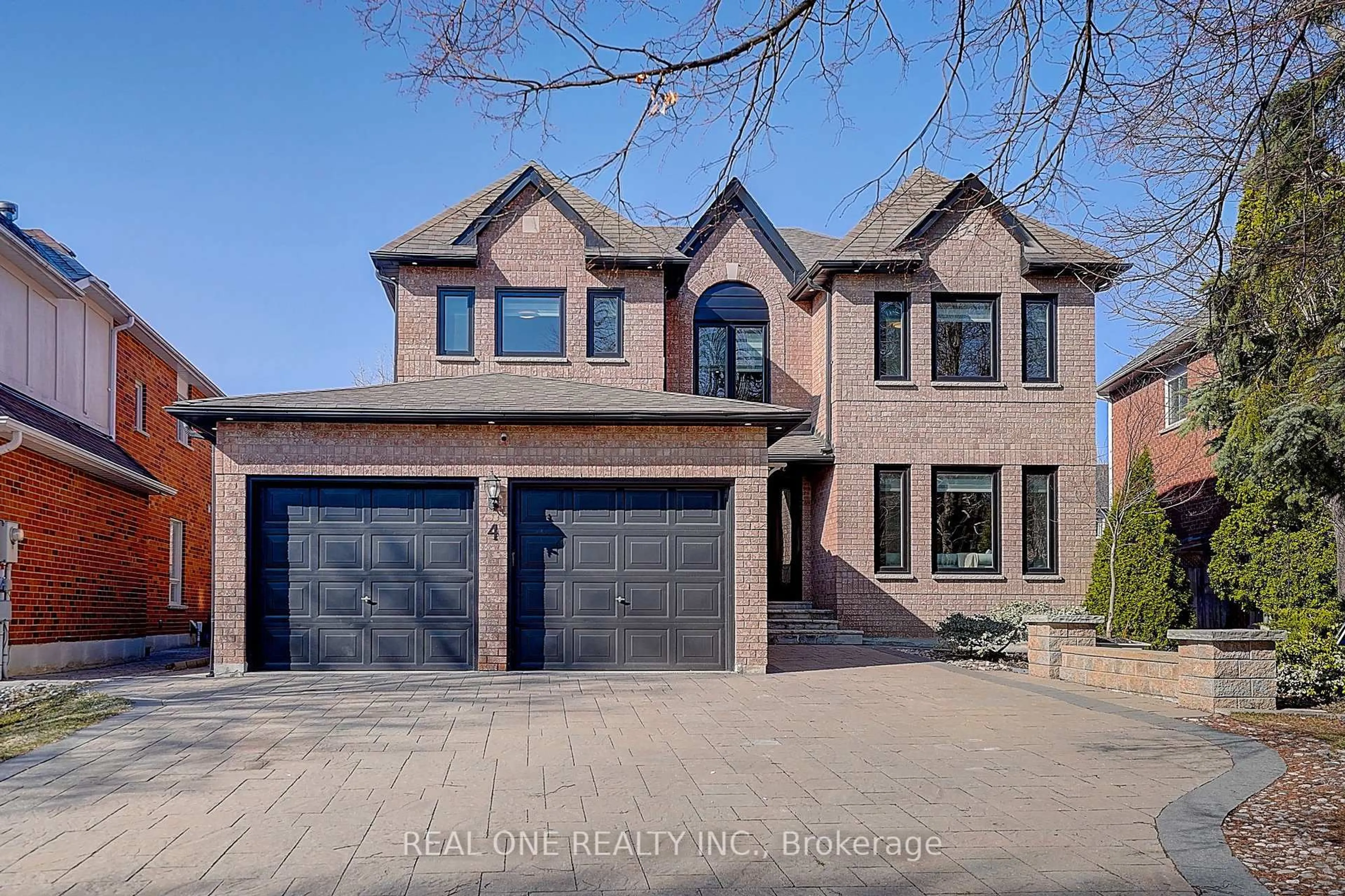 Home with brick exterior material, street for 4 Casson Pl, Markham Ontario L3R 0G2