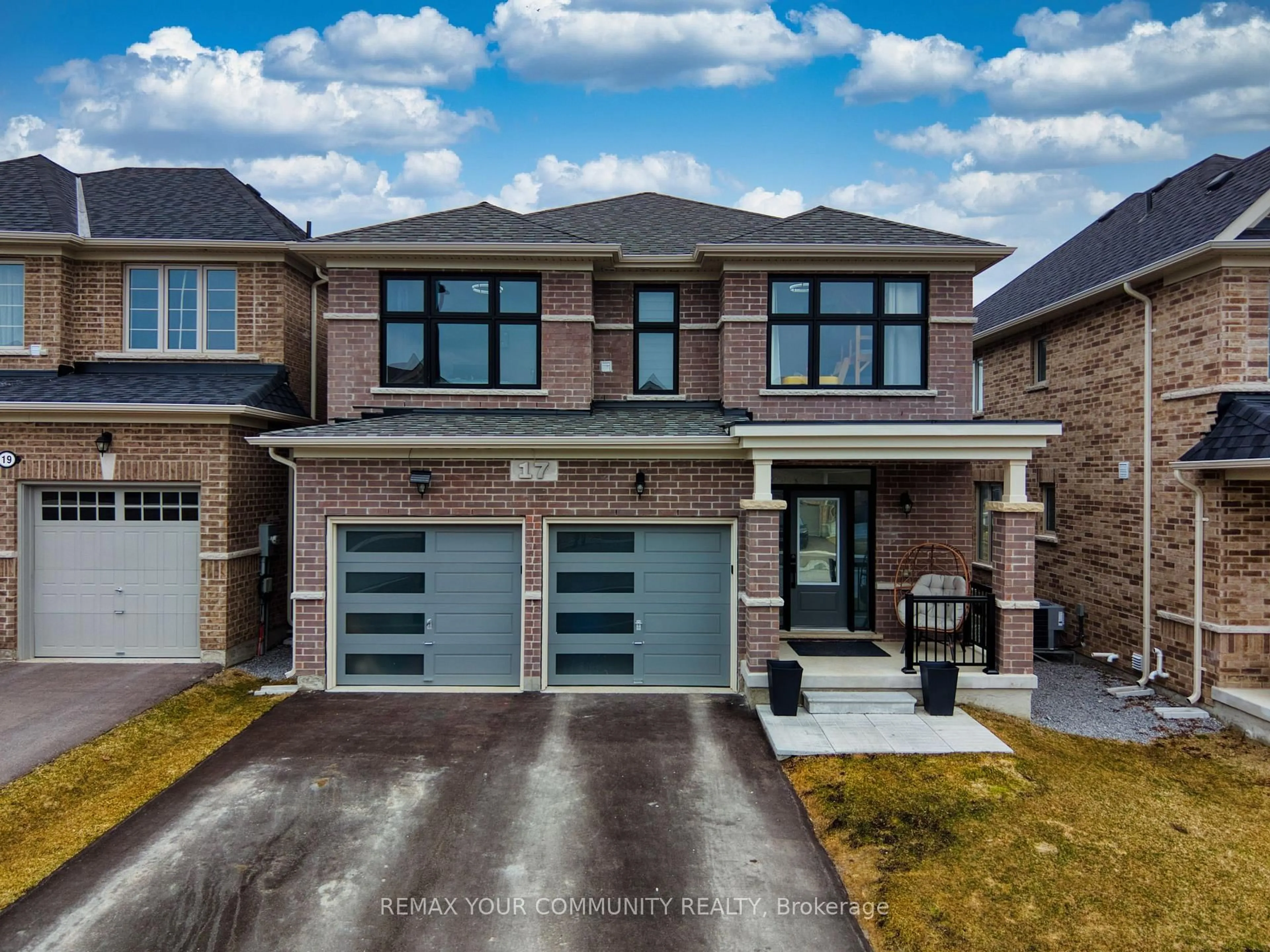 Home with brick exterior material, street for 17 Sam Battaglia Cres, Georgina Ontario L0E 1R0