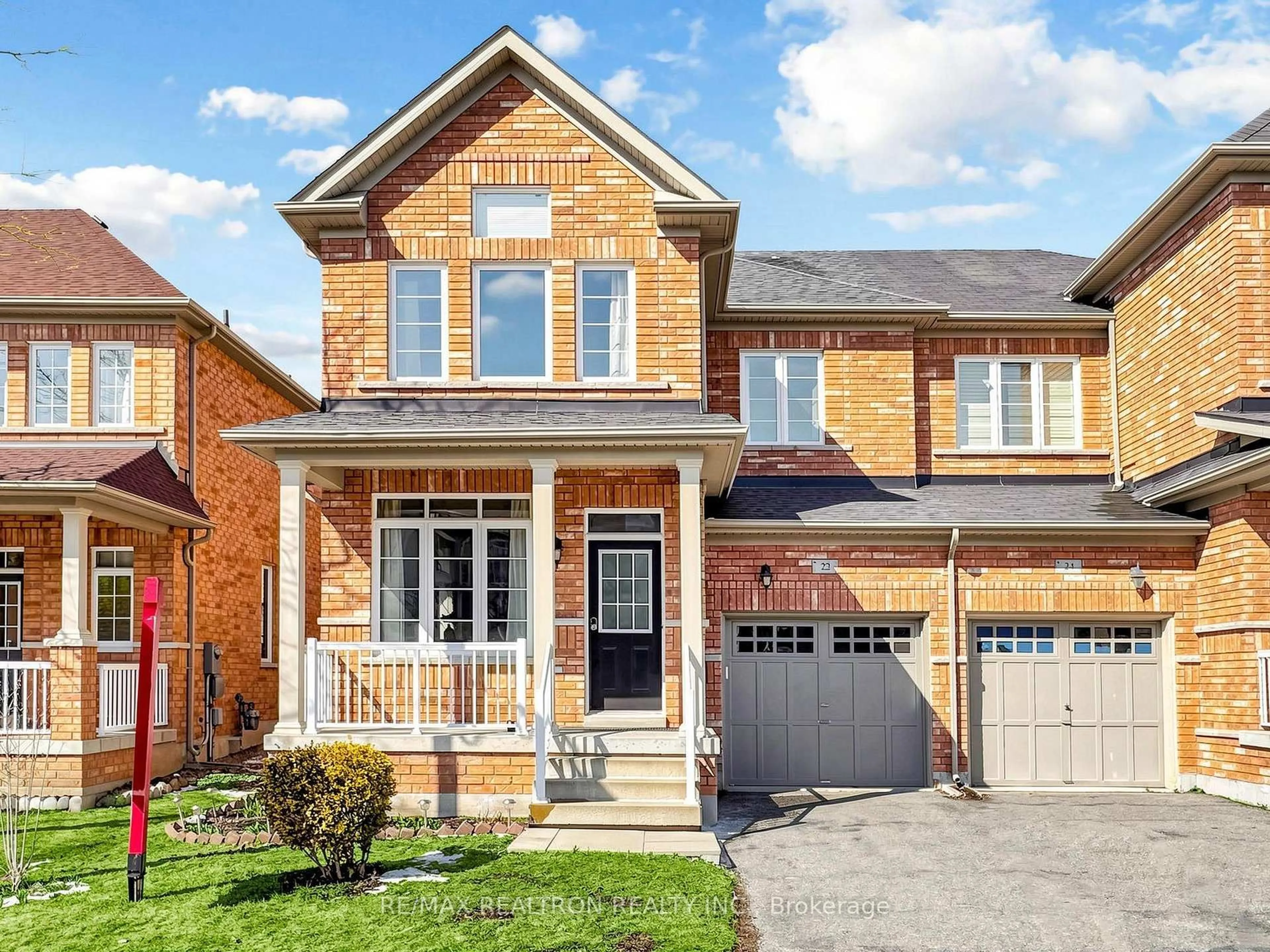 Home with brick exterior material, street for 22 Prebble Dr, Markham Ontario L6E 0M9