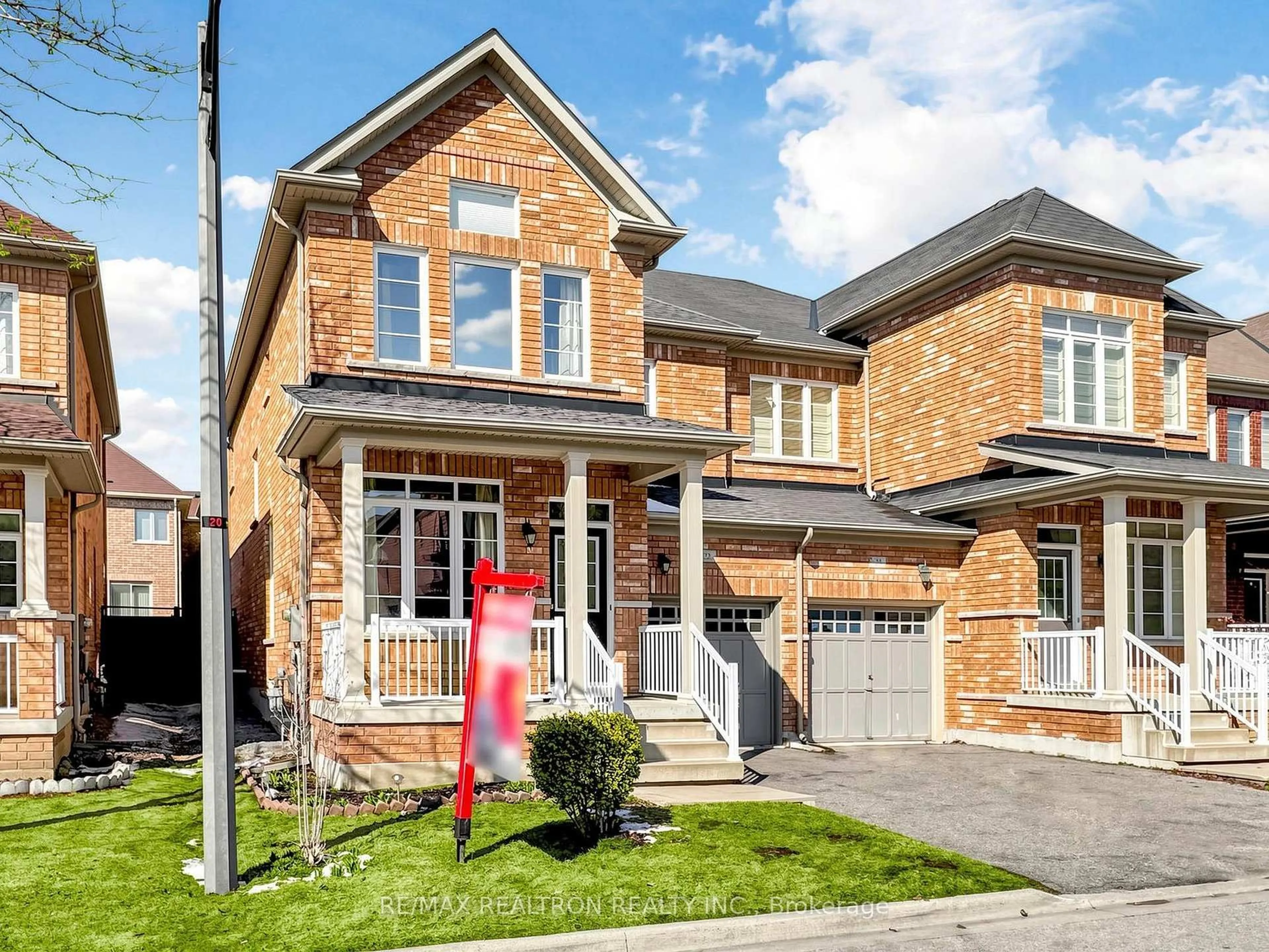 Home with brick exterior material, street for 22 Prebble Dr, Markham Ontario L6E 0M9