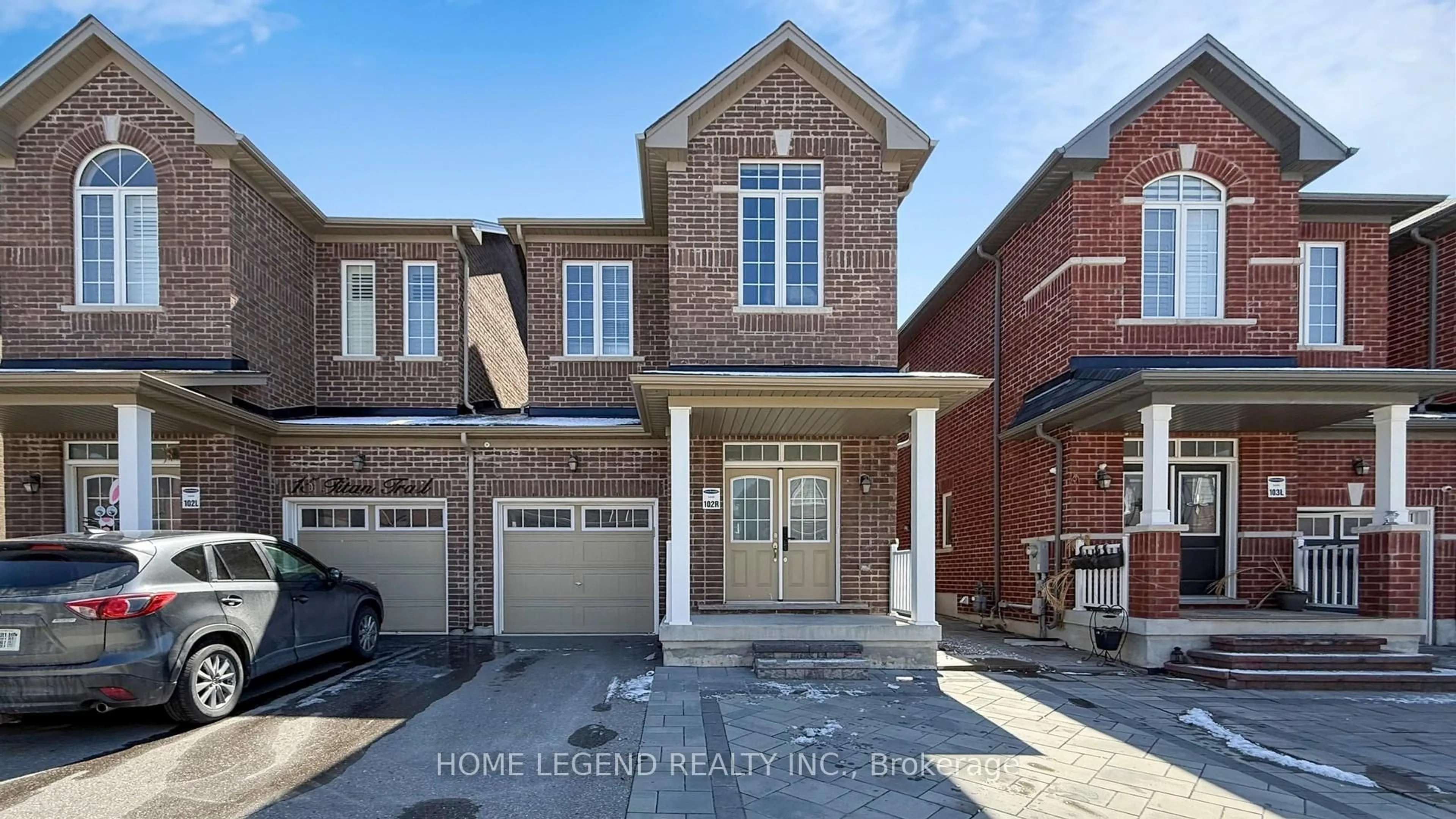Home with brick exterior material, street for 13 Titan Tr, Markham Ontario L3S 0E2