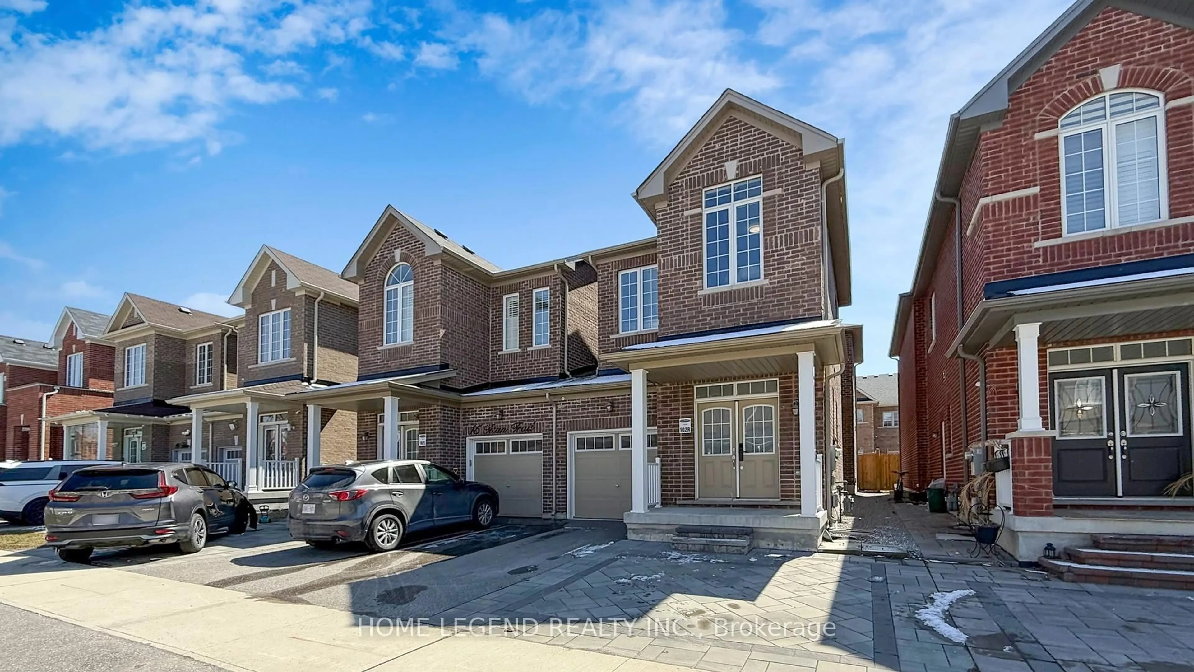 Home with brick exterior material, street for 13 Titan Tr, Markham Ontario L3S 0E2
