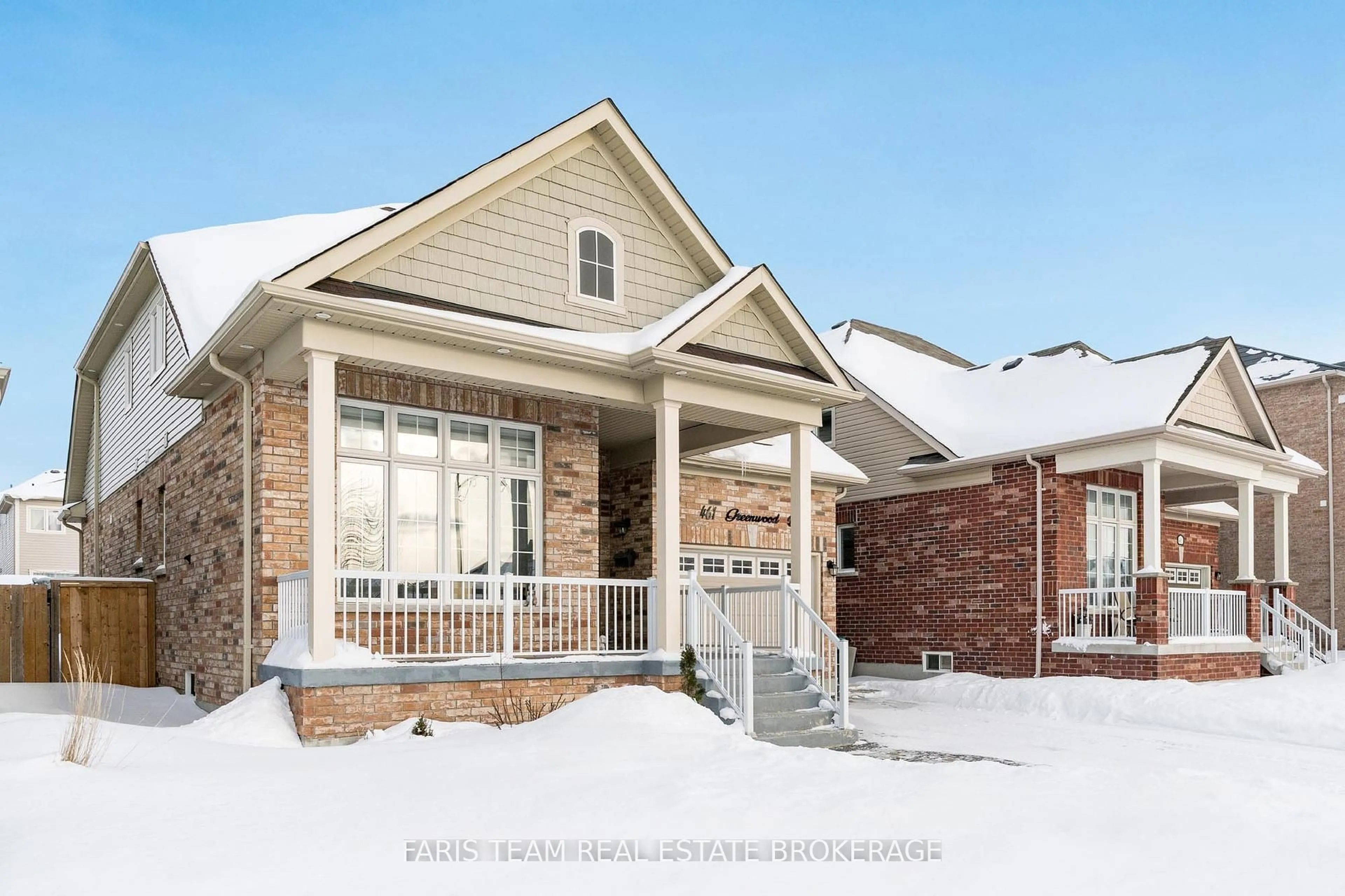 Home with brick exterior material, street for 461 Greenwood Dr, Essa Ontario L3W 0R4