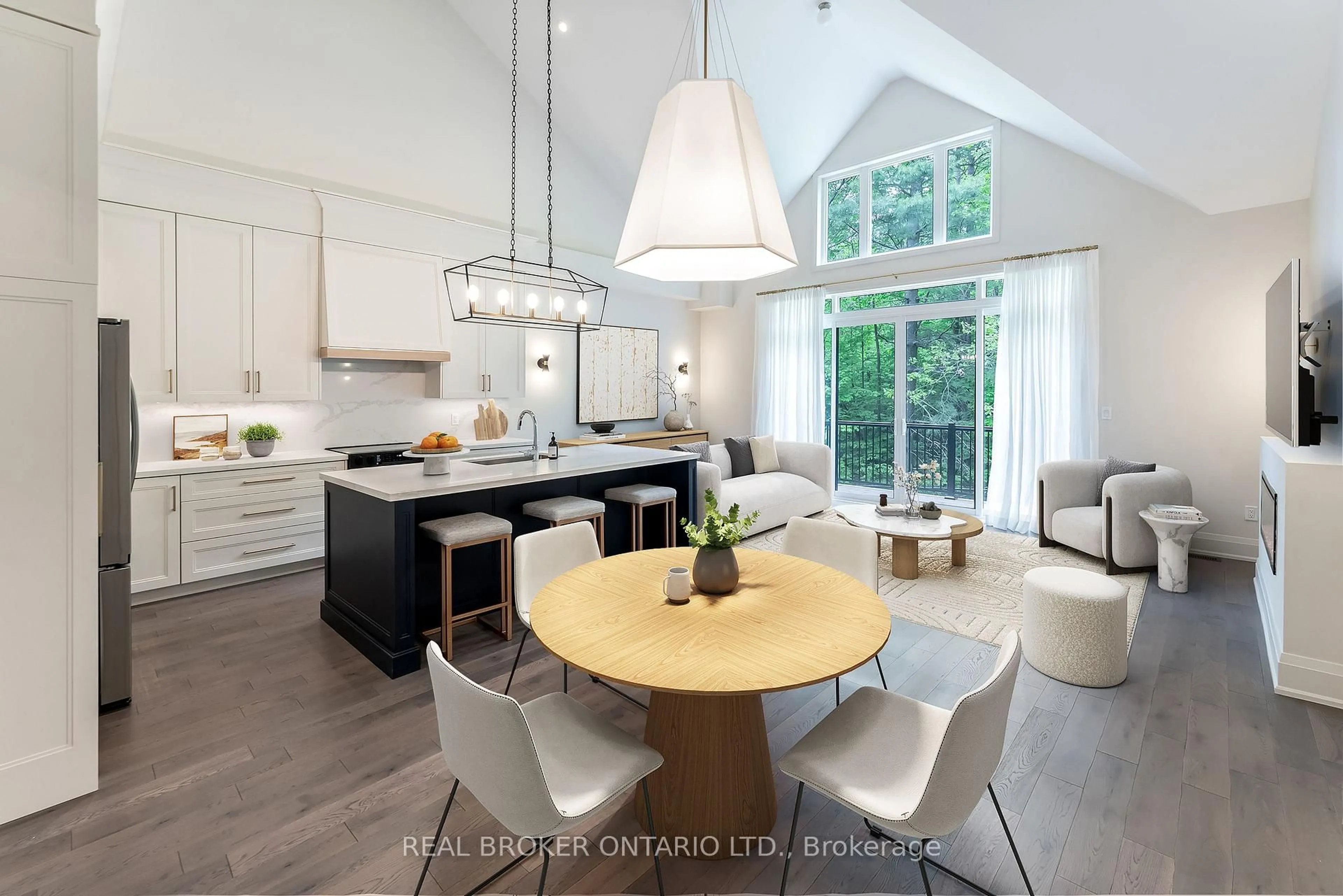 Open concept kitchen, unknown for 9 Vern Robertson Gate, Uxbridge Ontario L9P 0R9