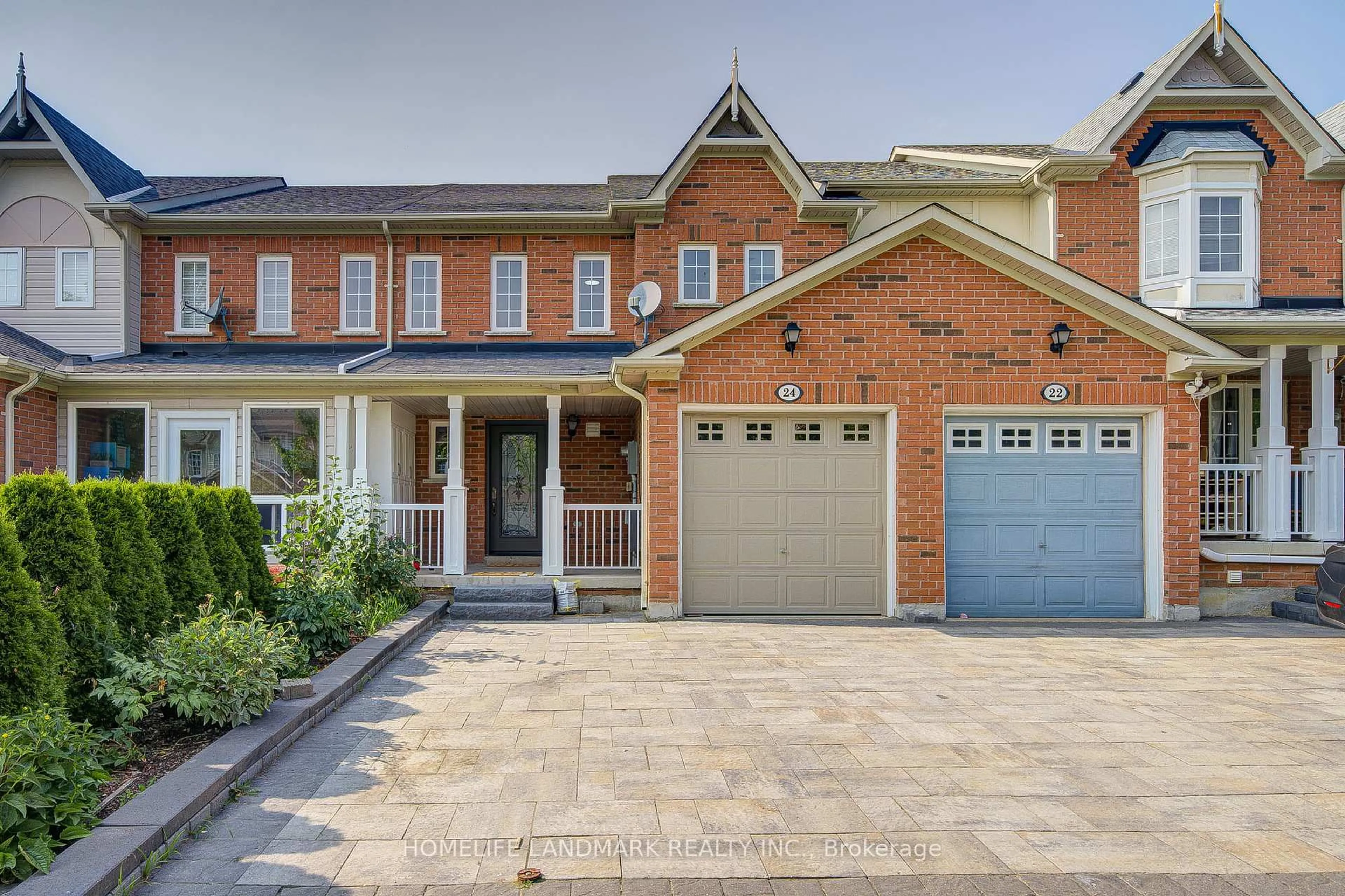 Home with brick exterior material, street for 24 Willow Trail Rd, Markham Ontario L6E 1V2