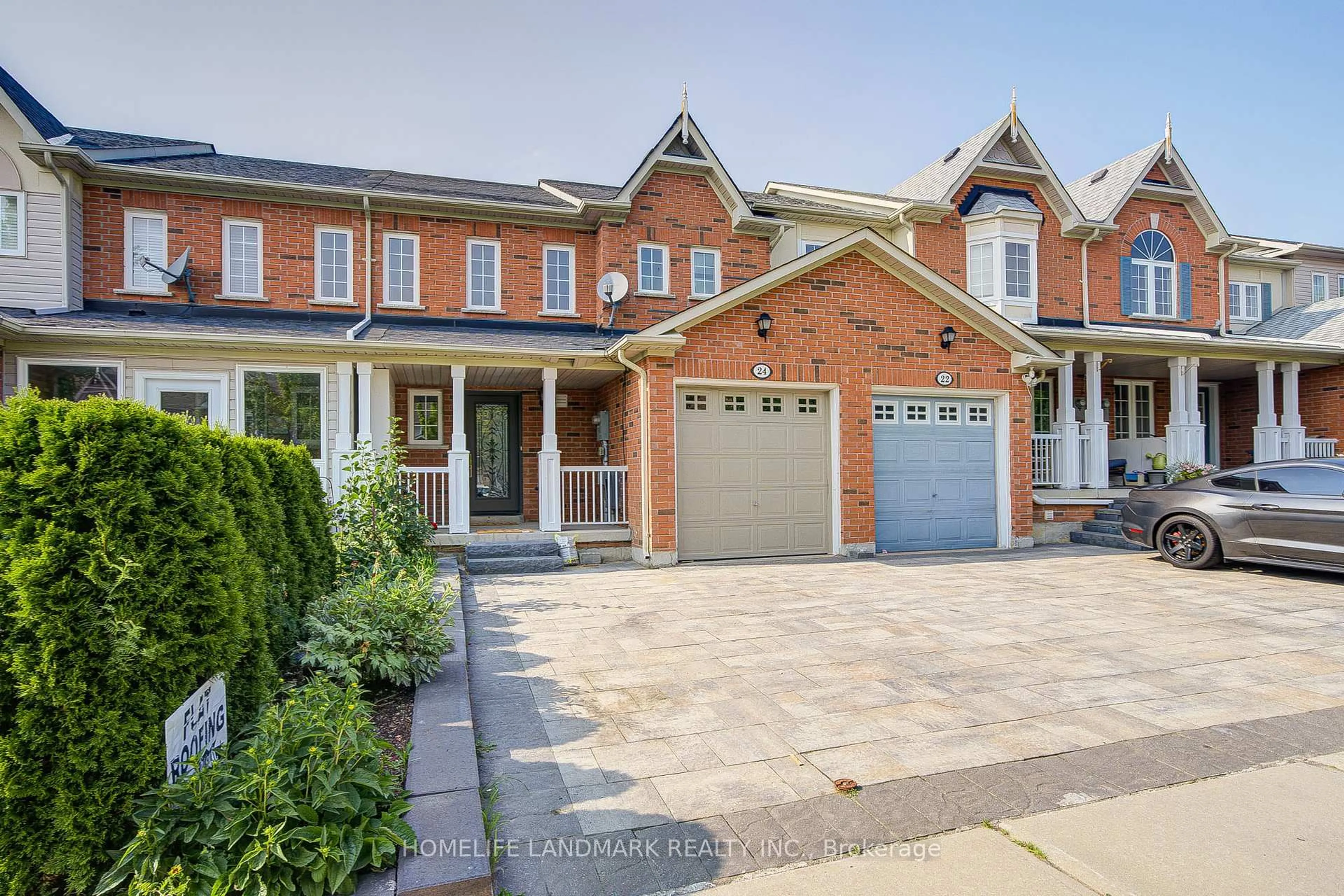Home with brick exterior material, street for 24 Willow Trail Rd, Markham Ontario L6E 1V2