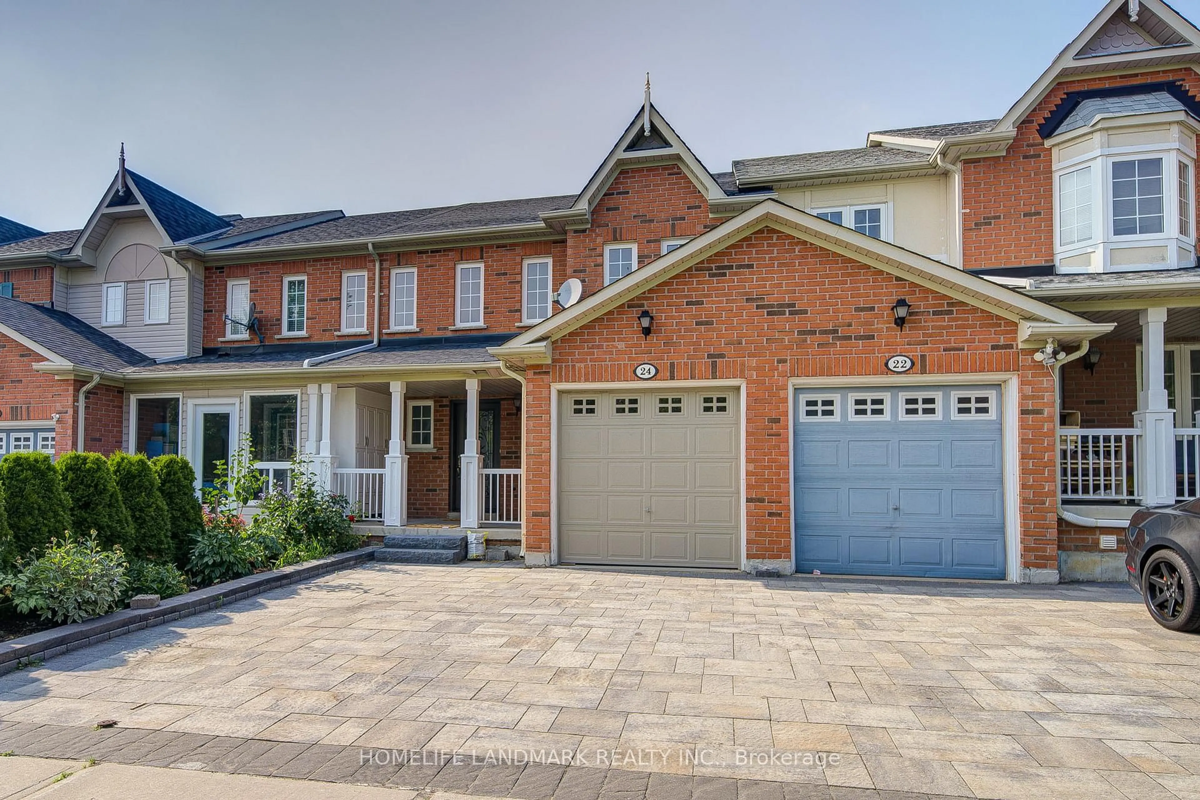 Home with brick exterior material, street for 24 Willow Trail Rd, Markham Ontario L6E 1V2