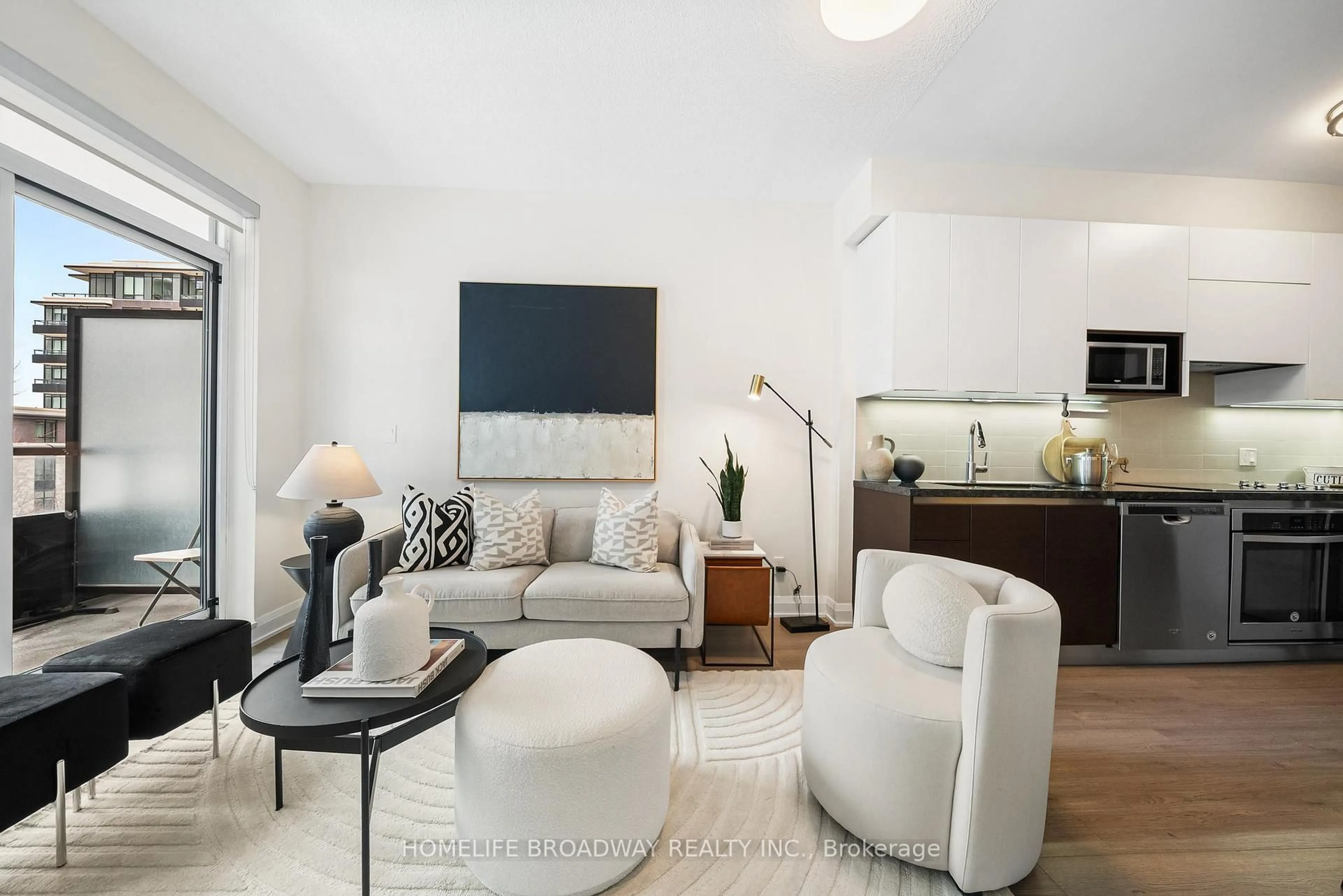 Living room with furniture, unknown for 15 Water Walk Dr #302, Markham Ontario L6G 0G2