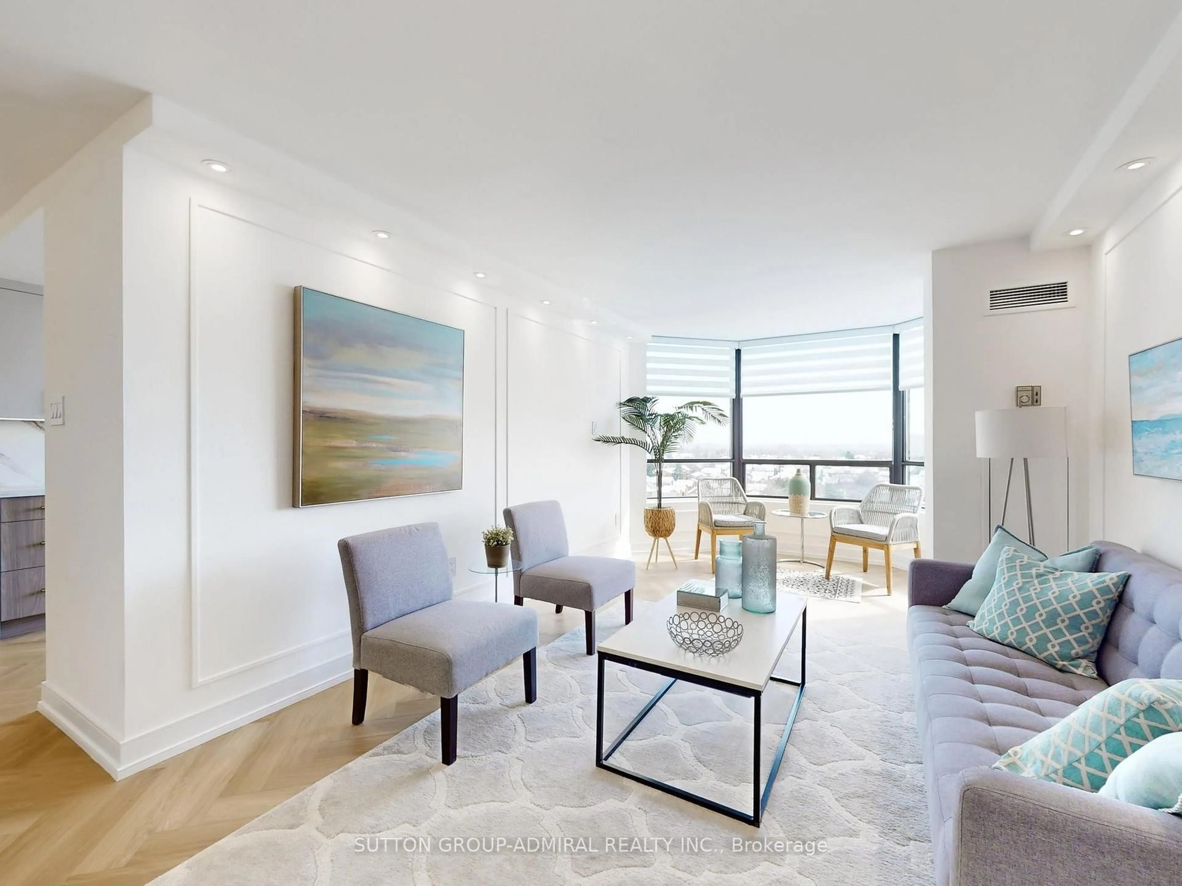 Living room with furniture, unknown for 7440 Bathurst St #1009, Vaughan Ontario L4J 7K8