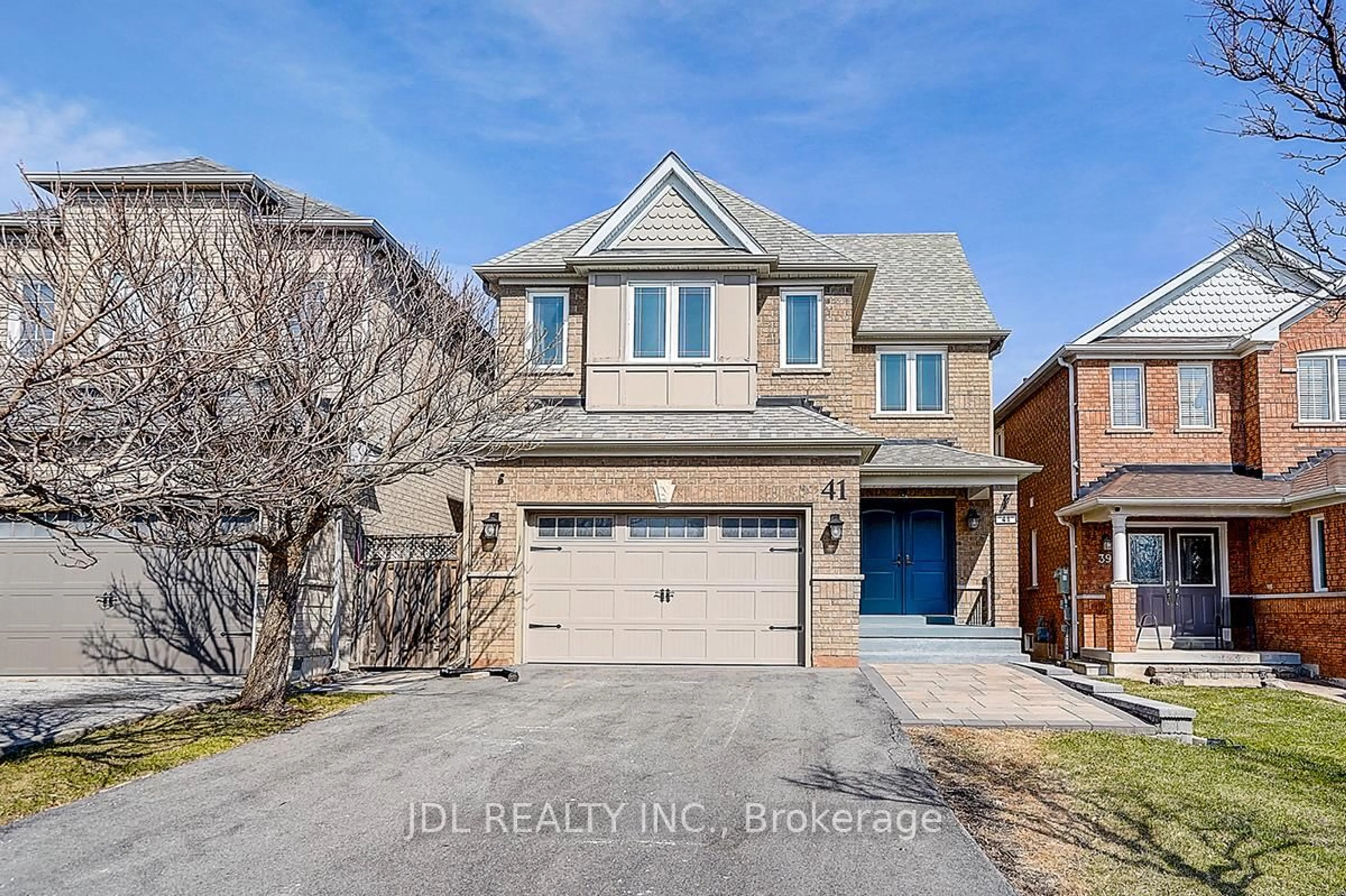Home with brick exterior material, street for 41 Emmitt Rd, Vaughan Ontario L6A 3V8