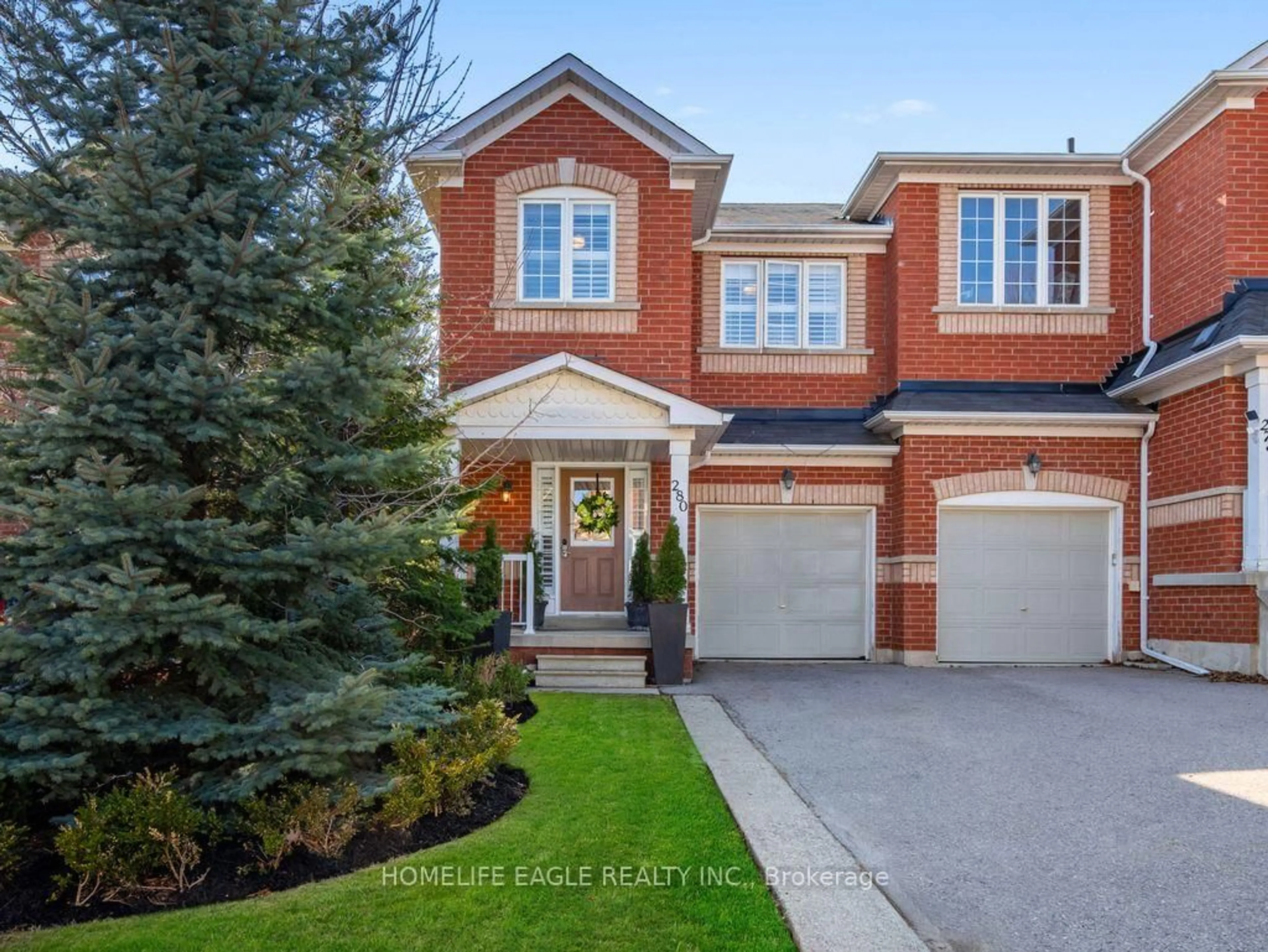 Home with brick exterior material, street for 280 Fred Hagan Crt, Newmarket Ontario L3Y 8K6