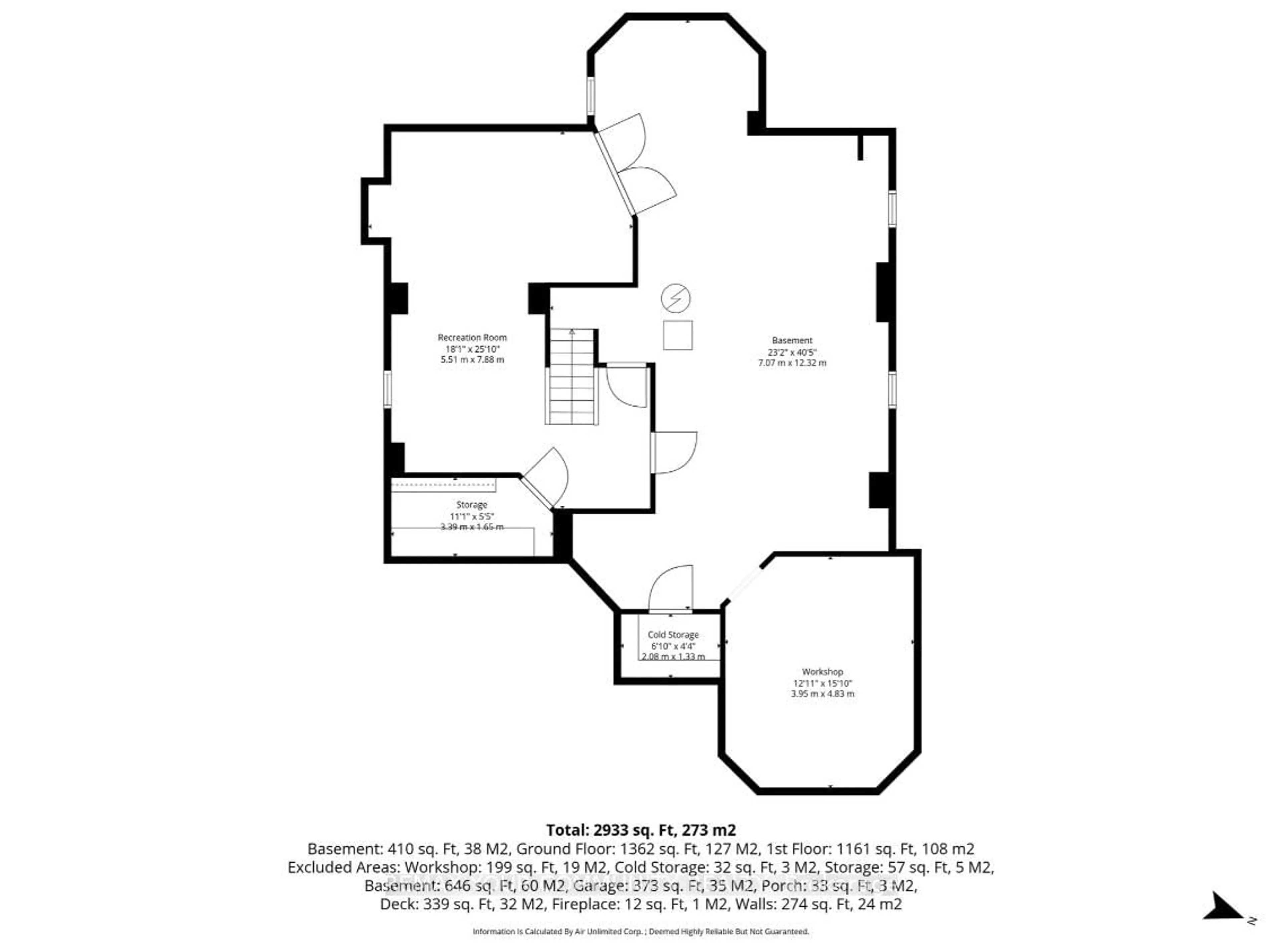 Floor plan for 29 McGee Cres, Aurora Ontario L4G 6L8