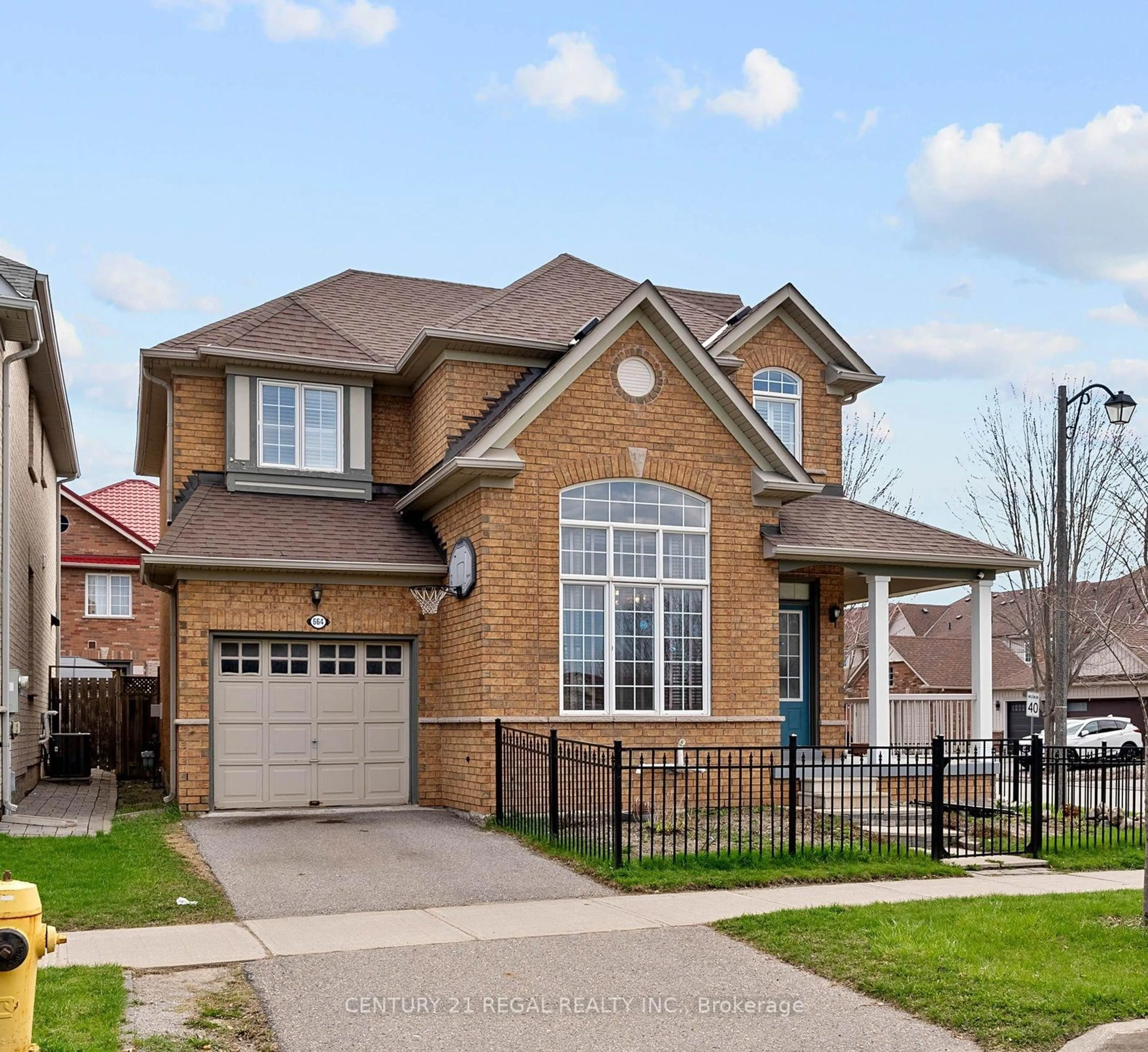 Home with brick exterior material, street for 664 Fred Mclaren Blvd, Markham Ontario L6E 1J3