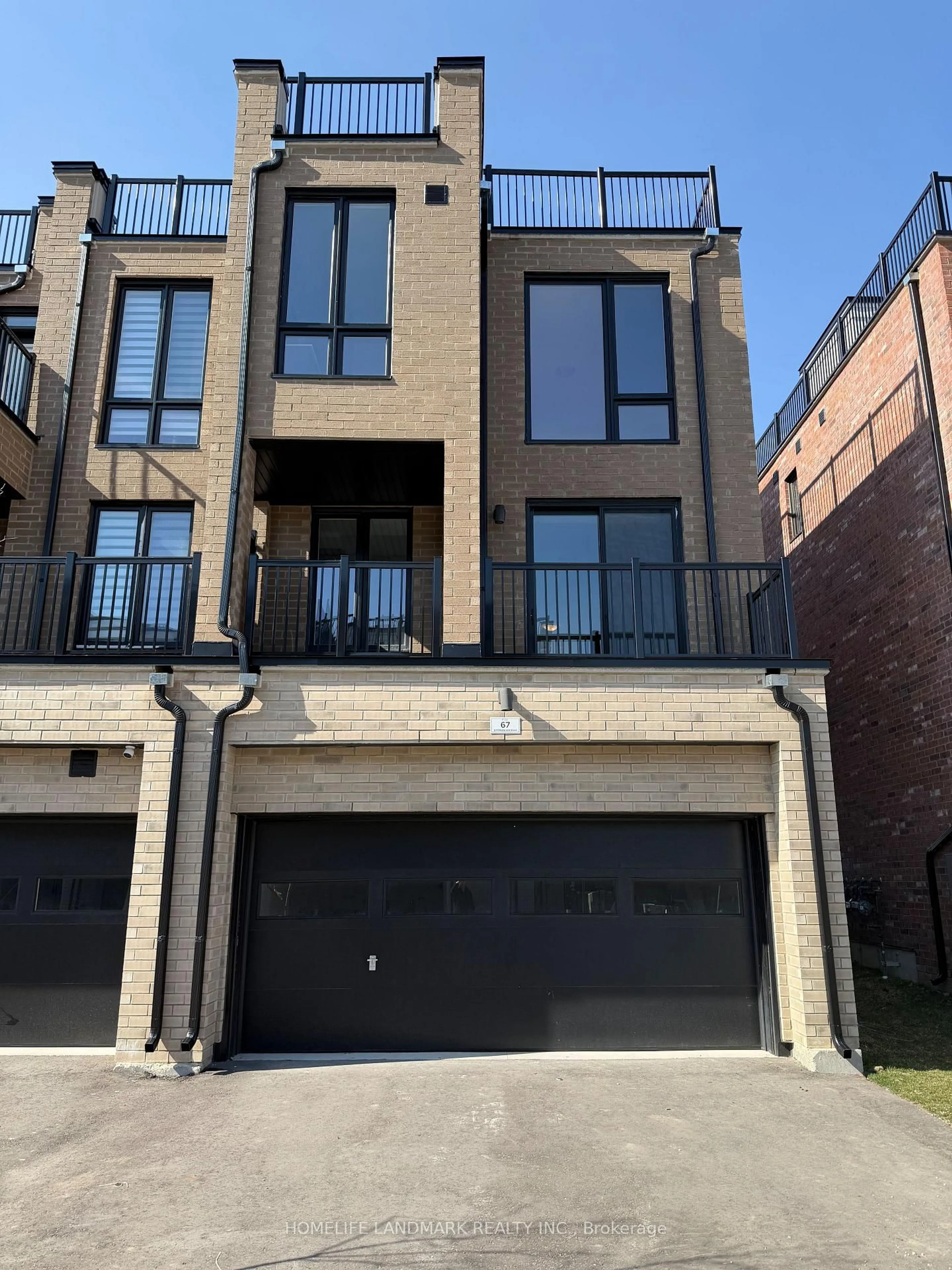 Home with brick exterior material, street for 67 Jefferson Sdrd, Richmond Hill Ontario L4E 1M1