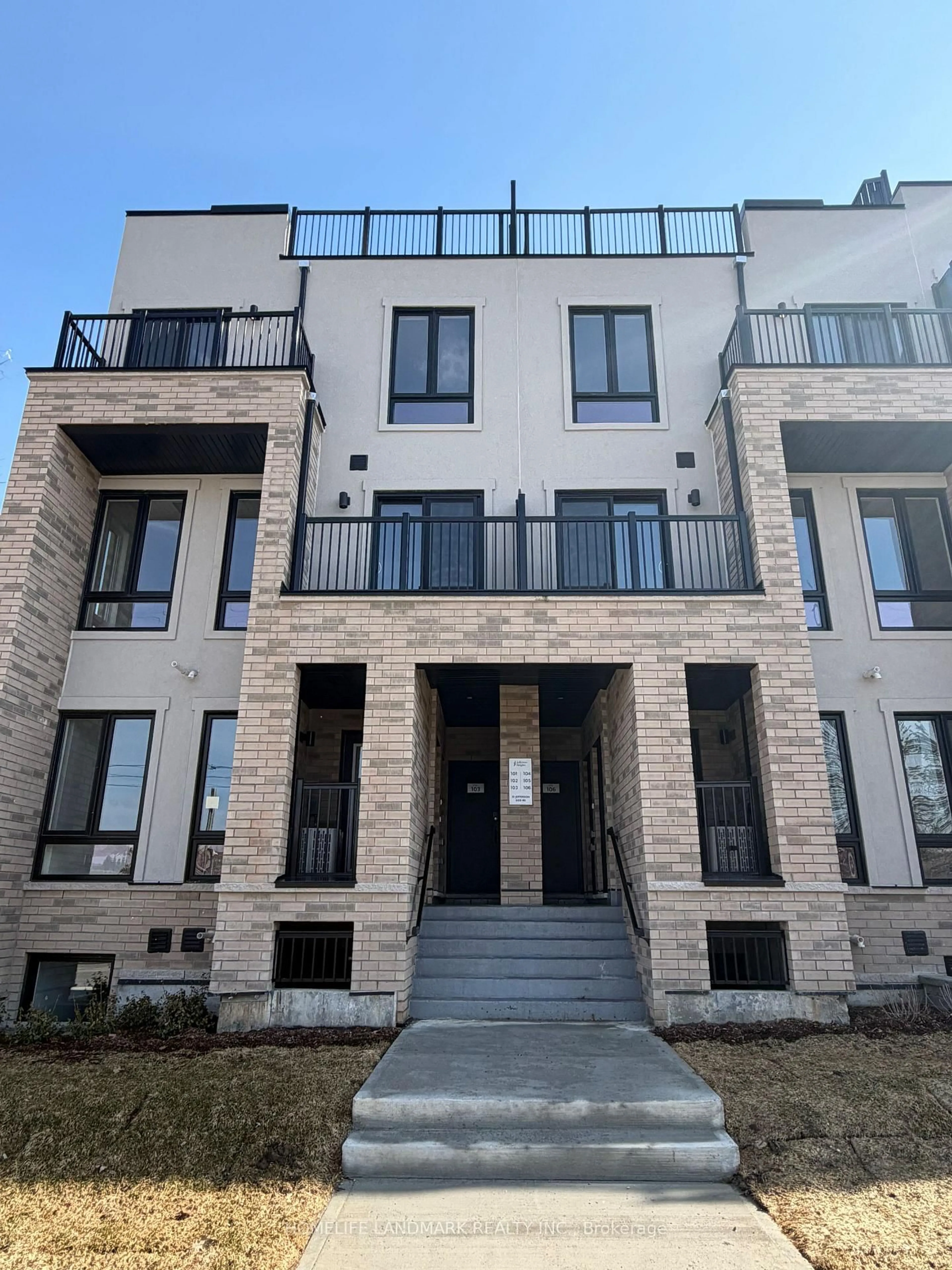 Home with brick exterior material, building for 51 Jefferson Sdrd #103, Richmond Hill Ontario L4E 1M1