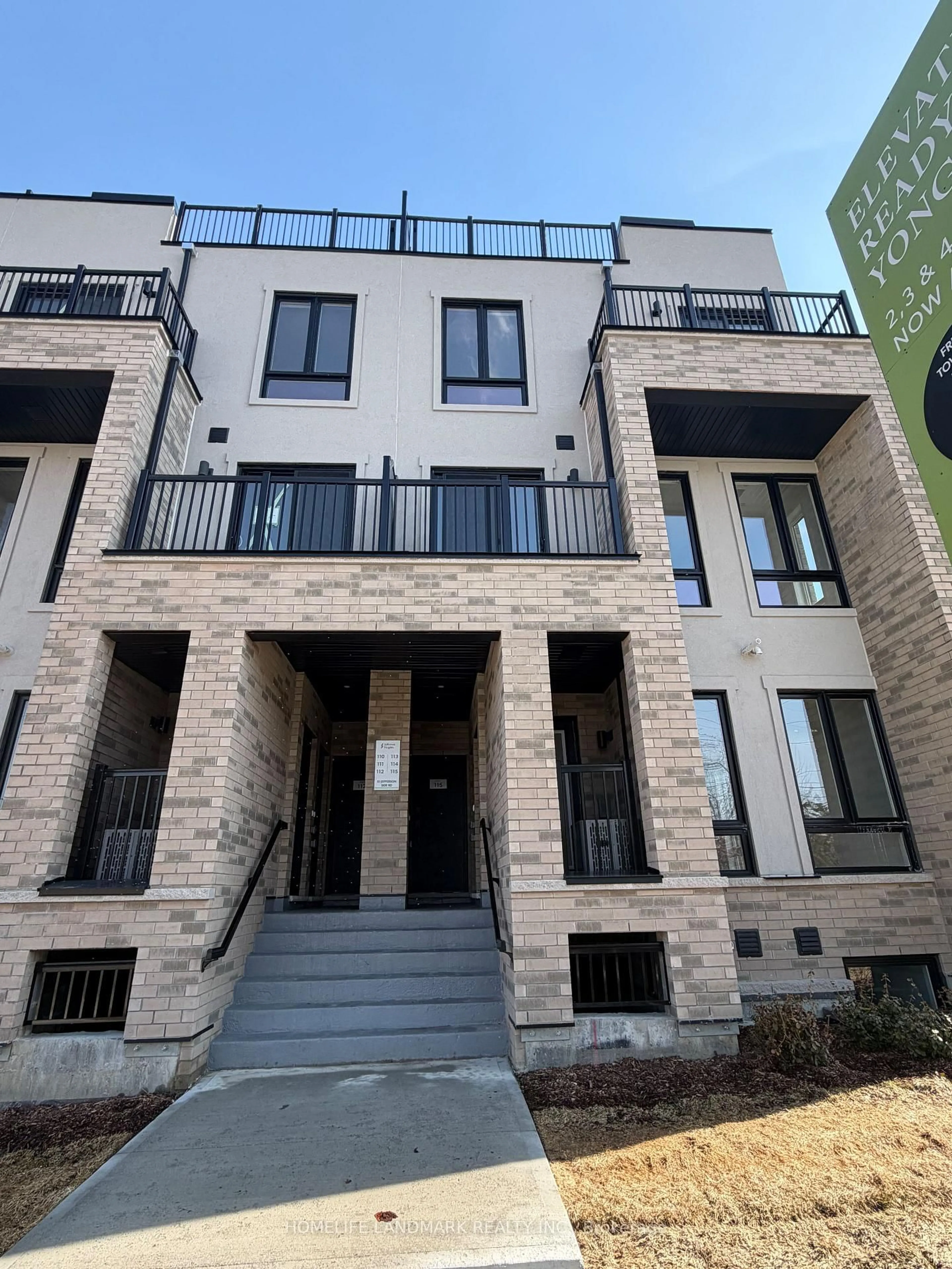 Home with brick exterior material, building for 51 Jefferson Sdrd #115, Richmond Hill Ontario L4E 1M1