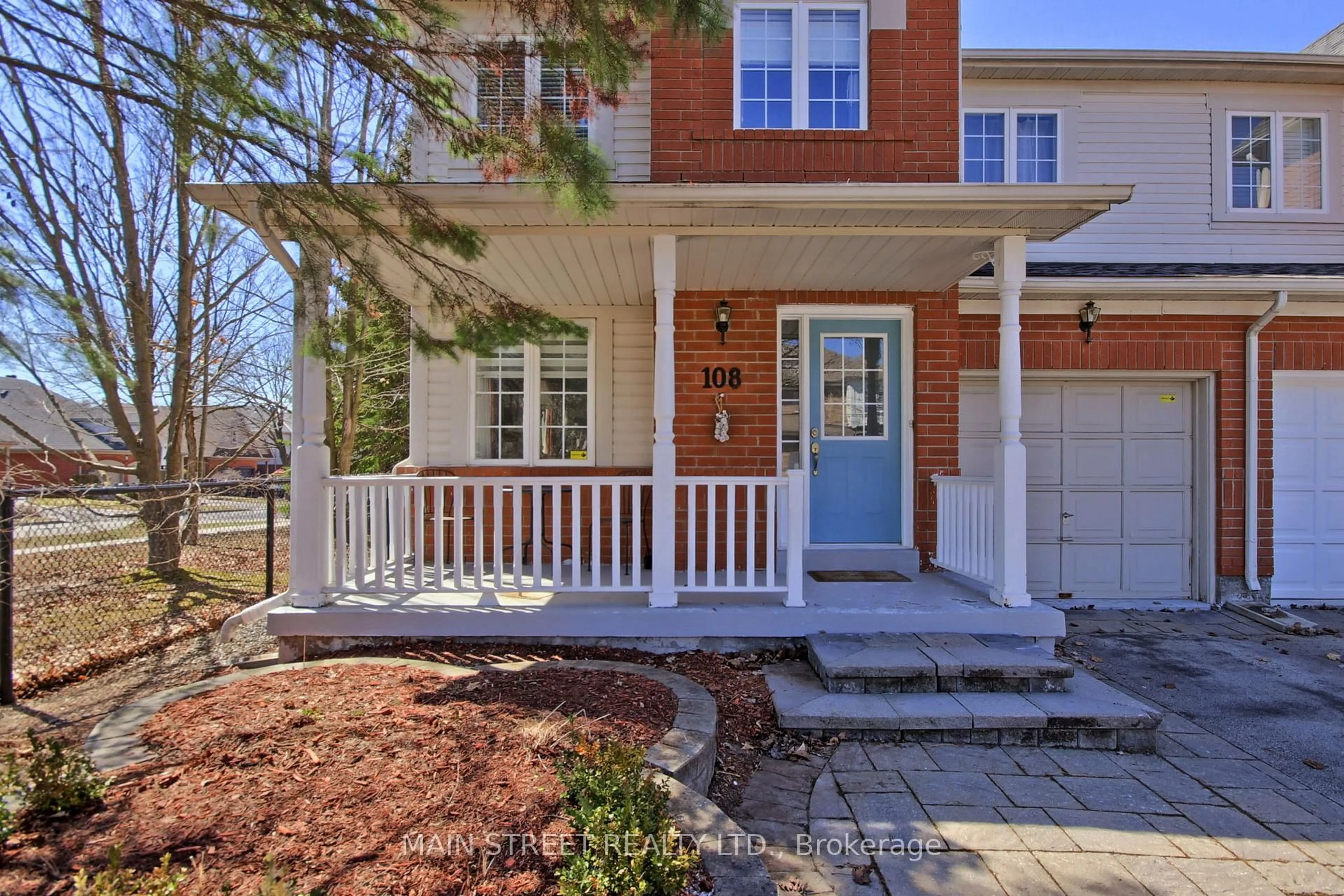 Home with brick exterior material, street for 108 Hollandview Tr, Aurora Ontario L4G 7H6