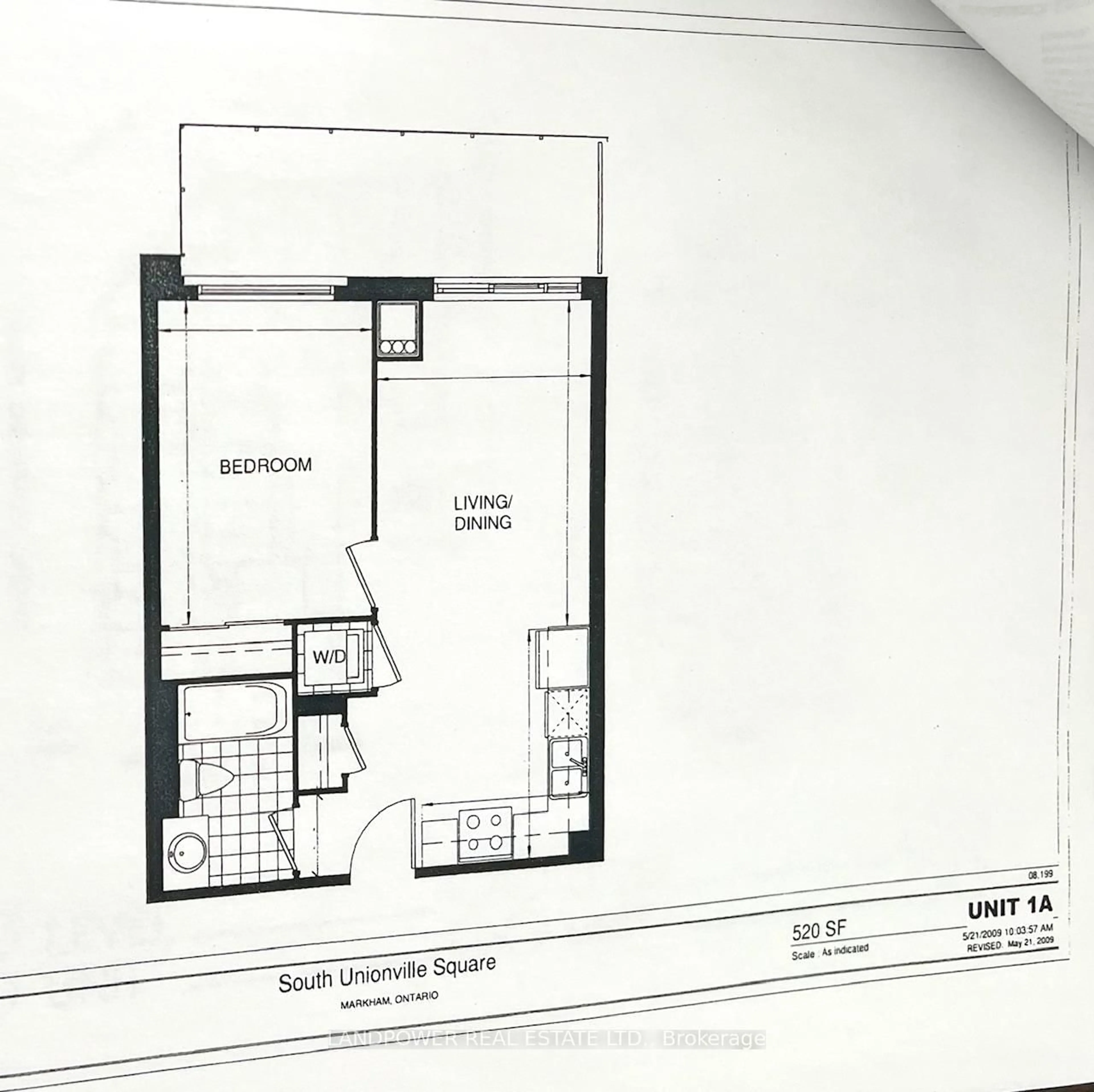 Floor plan for 8323 Kennedy Rd #903, Markham Ontario L3R 5W7