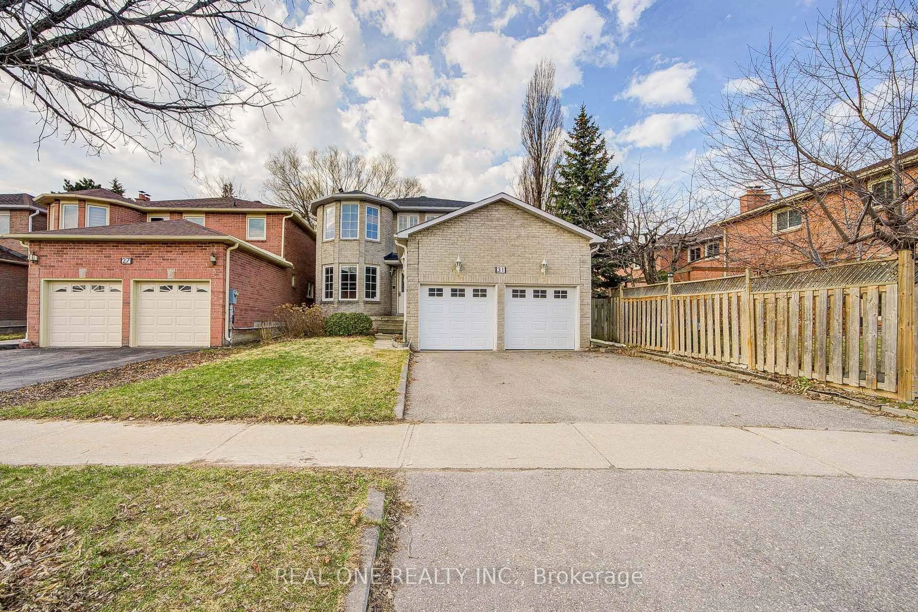Home with brick exterior material, street for 31 Coulter's Mill Gate, Vaughan Ontario L4J 6N3