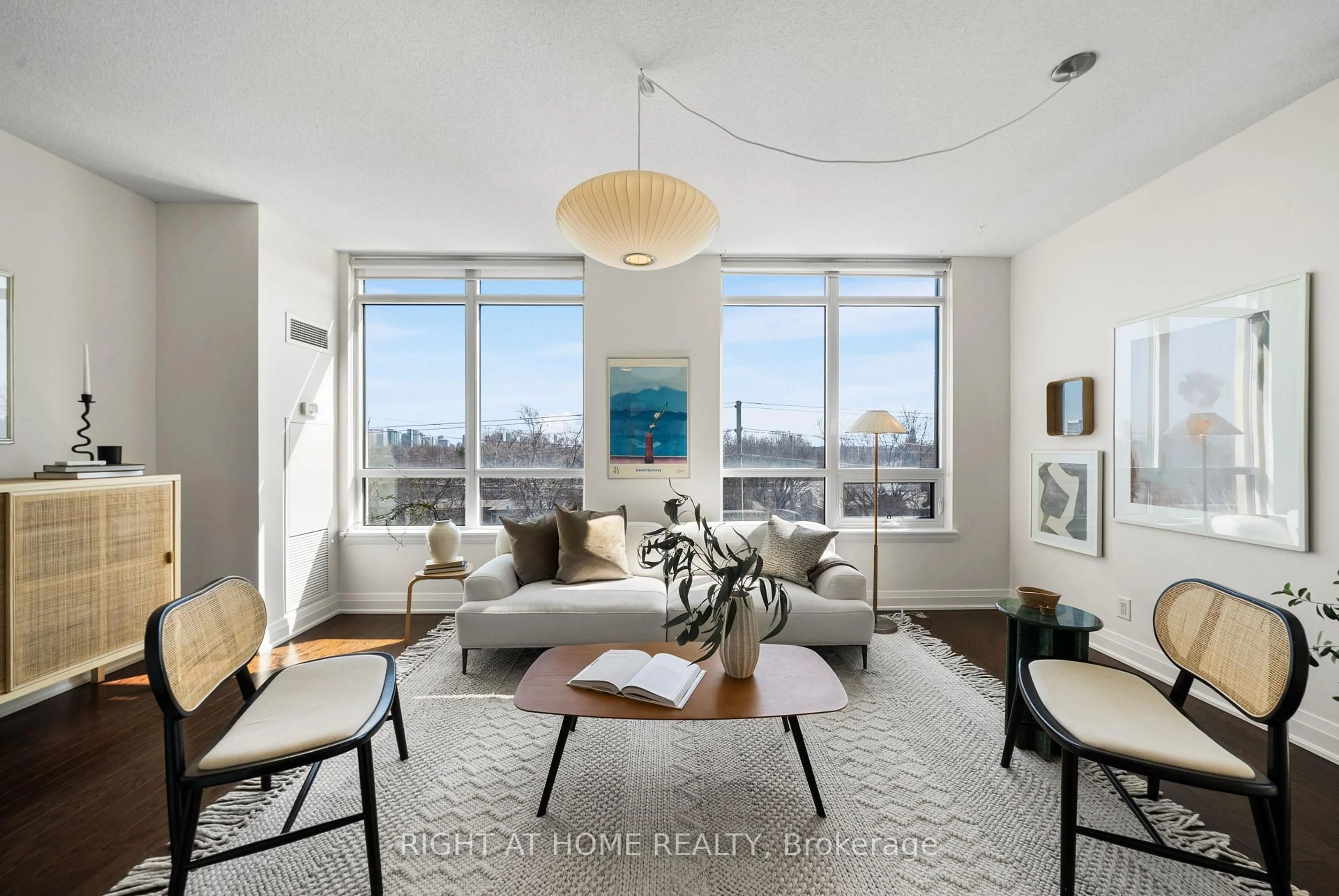 Living room with furniture, unknown for 520 Steeles Ave #611, Vaughan Ontario L4J 0H2