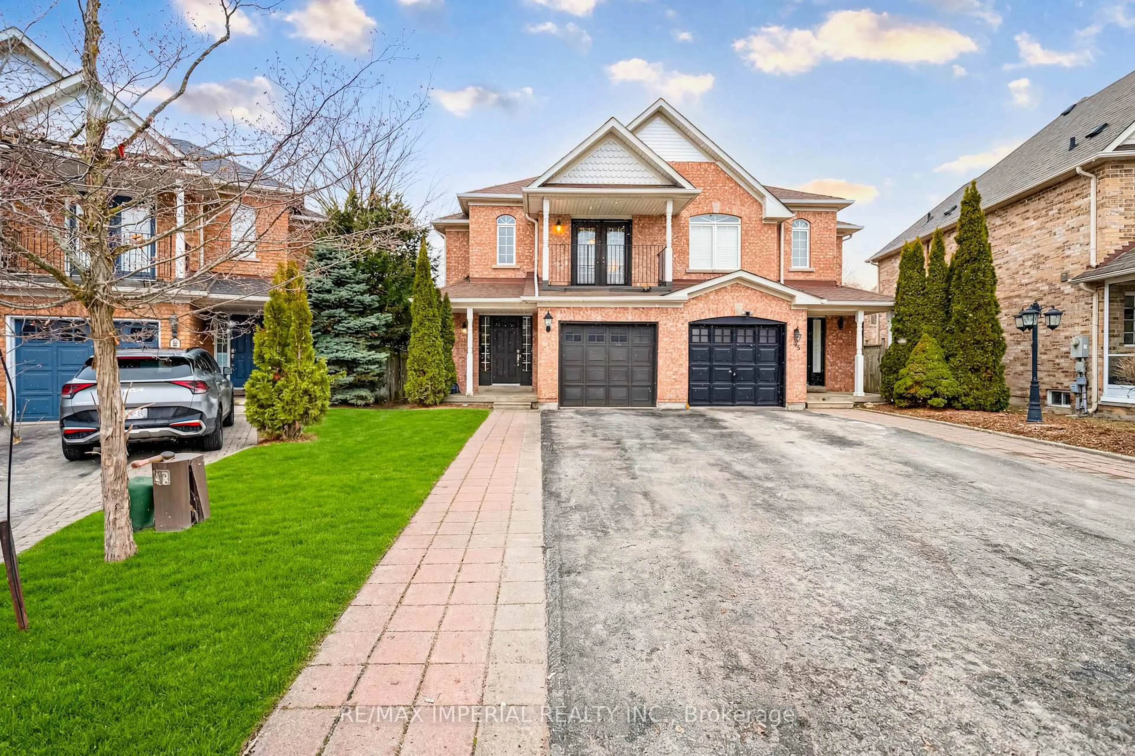 Home with brick exterior material, street for 95 Long Point Dr, Richmond Hill Ontario L4E 3Z7