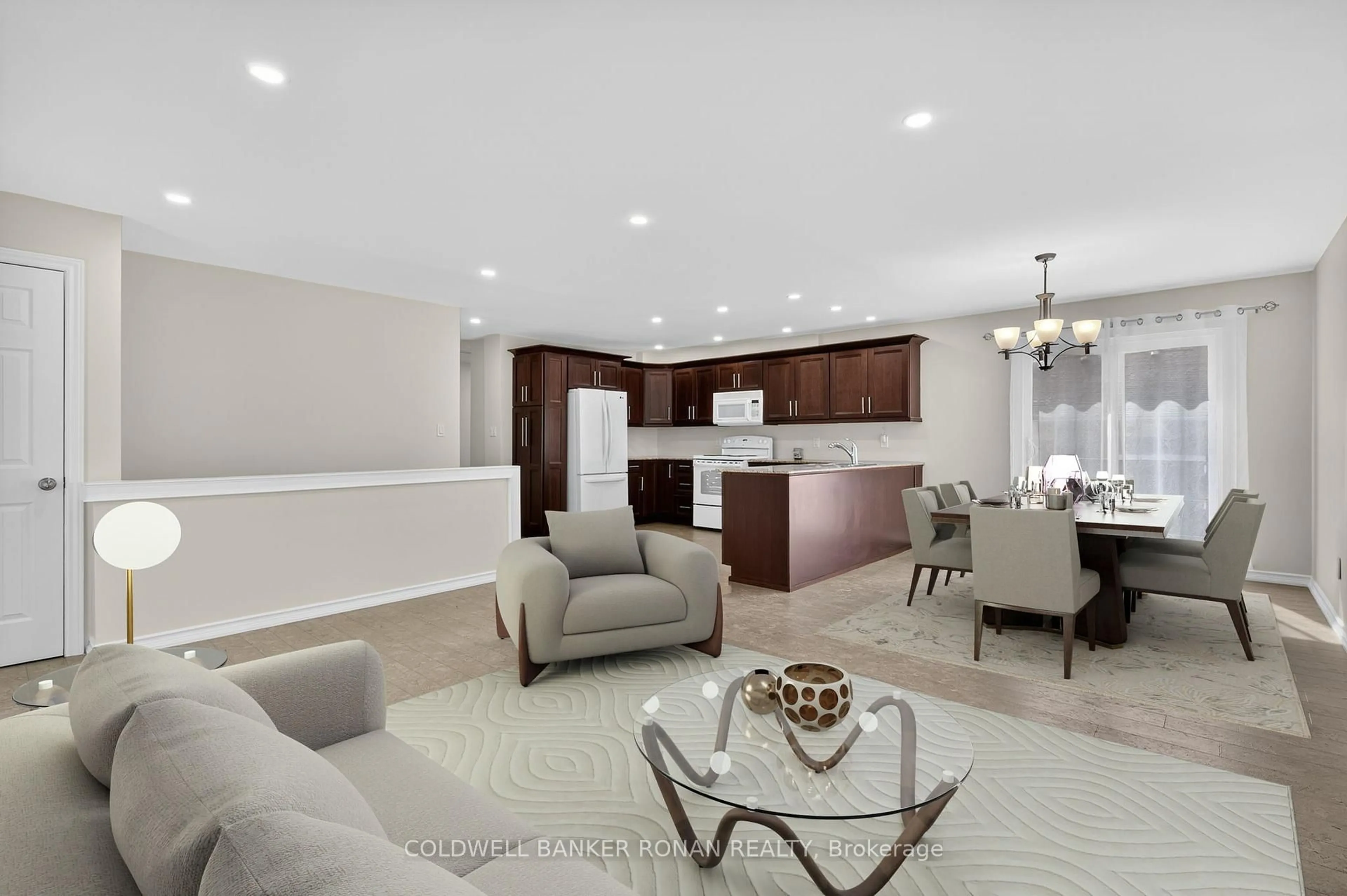 Open concept kitchen, unknown for 118 Queen St, Bradford West Gwillimbury Ontario L3Z 1L3