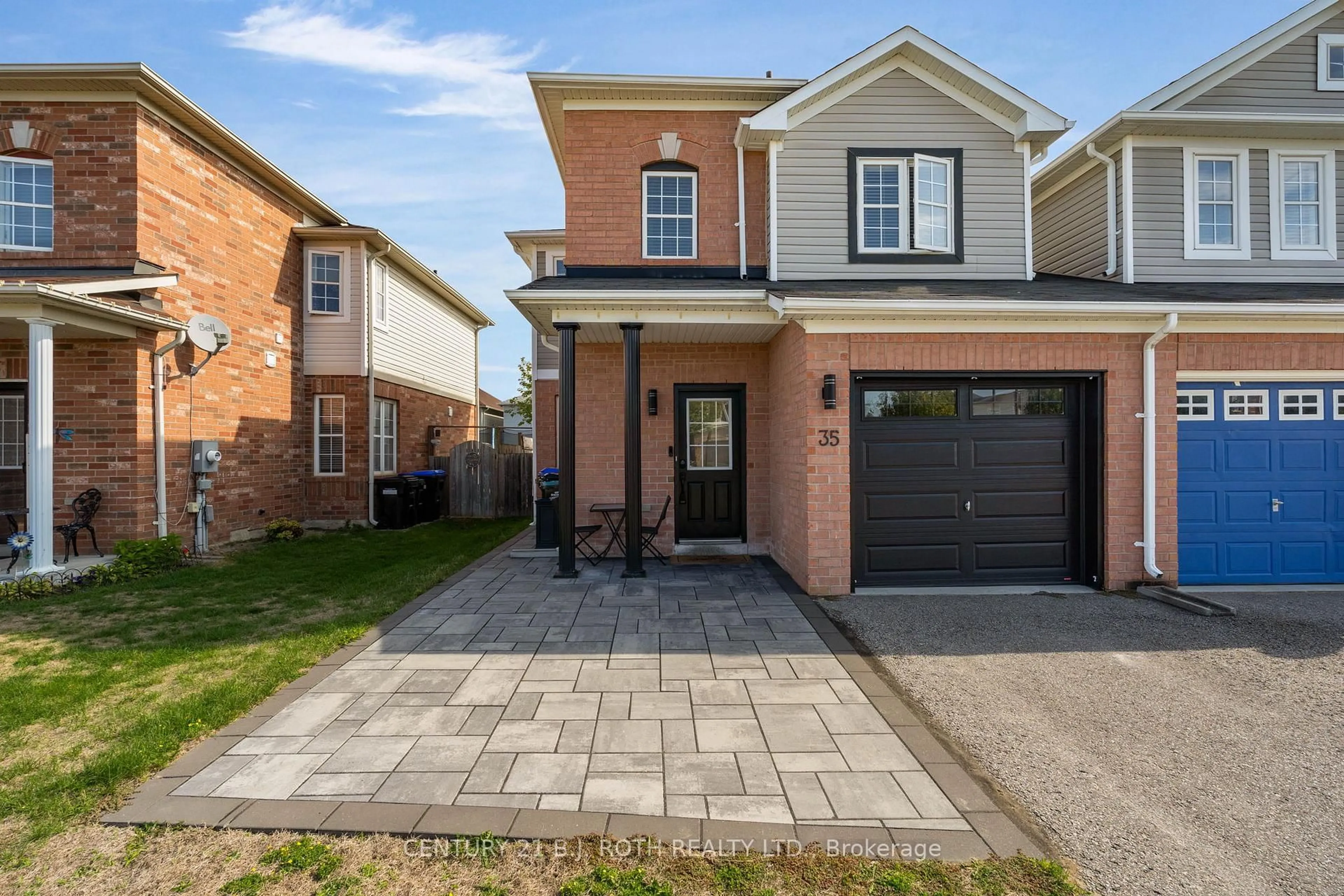 Home with brick exterior material, street for 35 Mccann Lane, Essa Ontario L0M 1B4