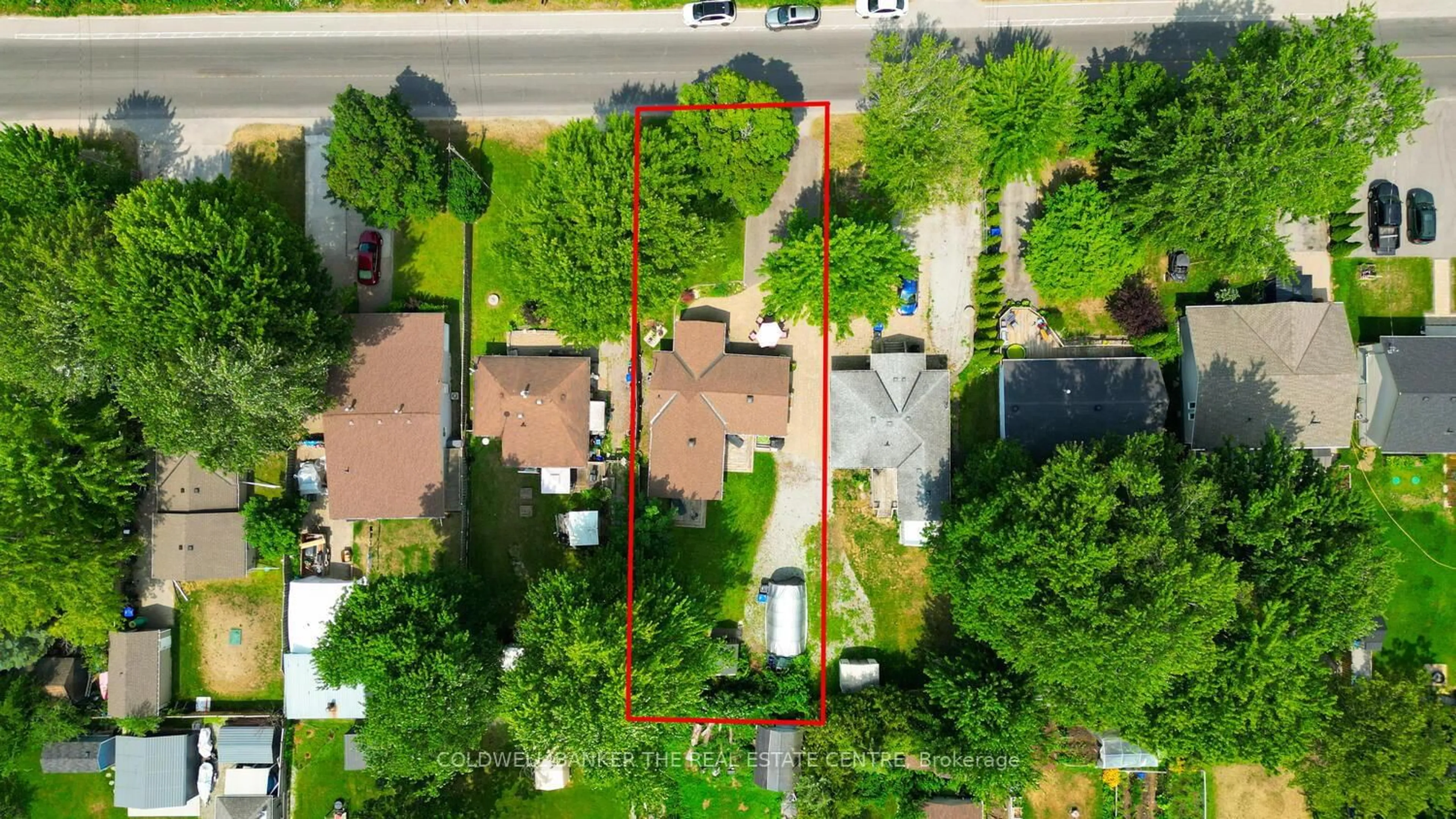 A pic from outside/outdoor area/front of a property/back of a property/a pic from drone, street for 1127 Shore Acres Dr, Innisfil Ontario L0L 1R0
