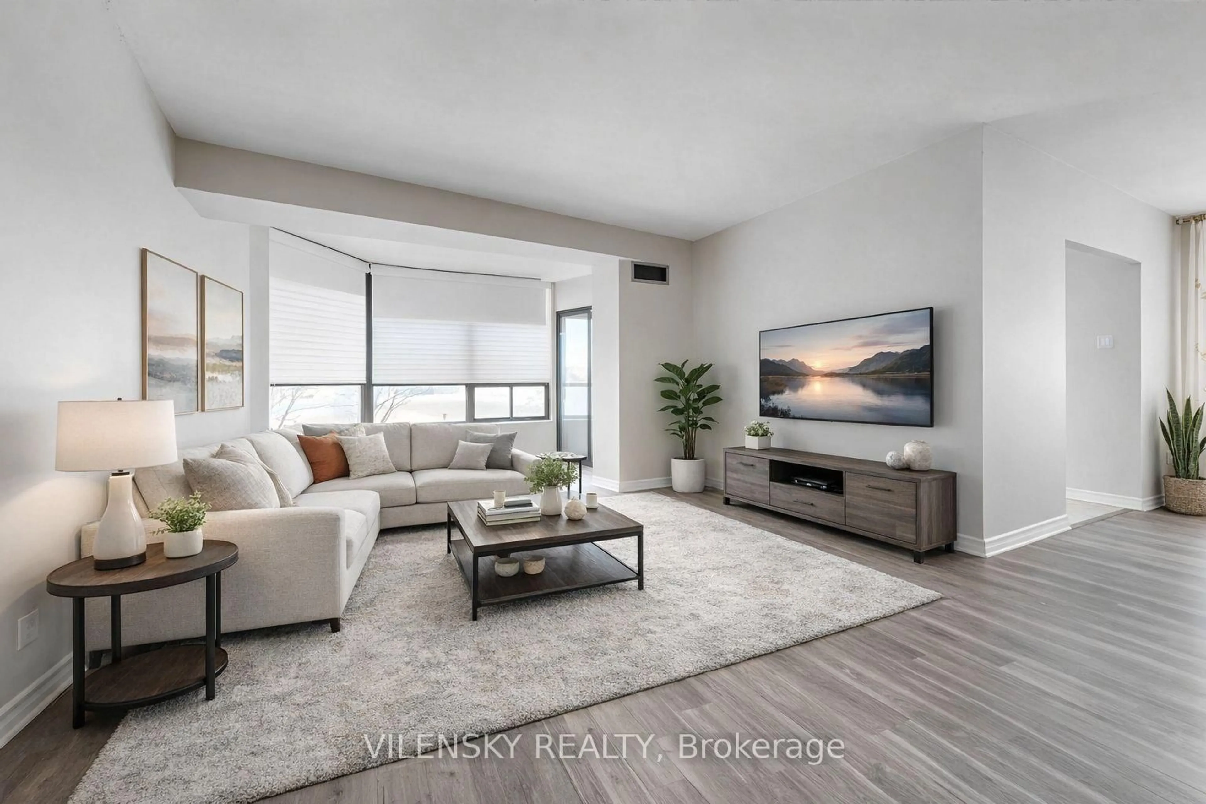 Living room with furniture, unknown for 7460 Bathurst St #214, Vaughan Ontario L4J 7K9