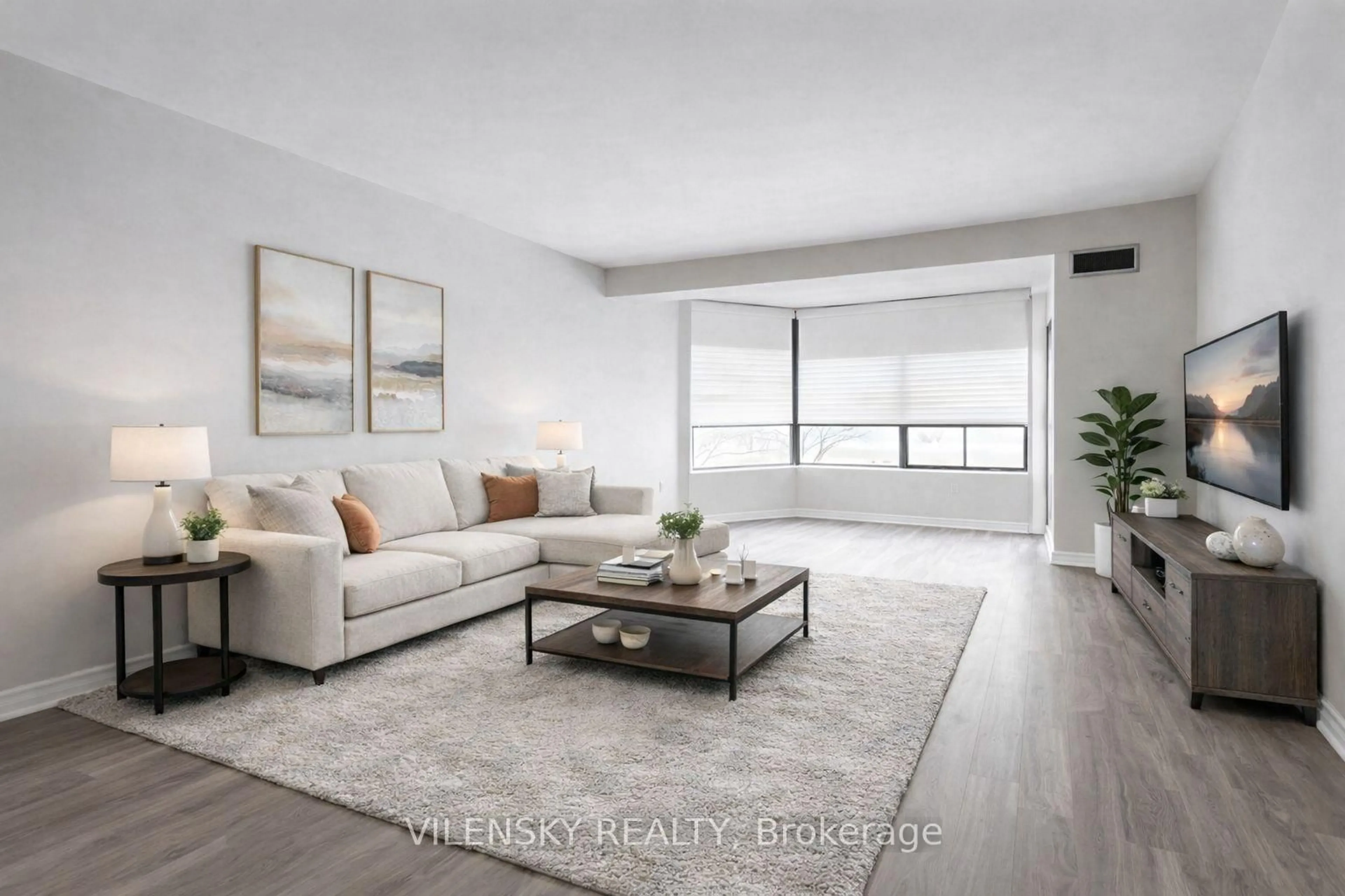 Living room with furniture, unknown for 7460 Bathurst St #214, Vaughan Ontario L4J 7K9