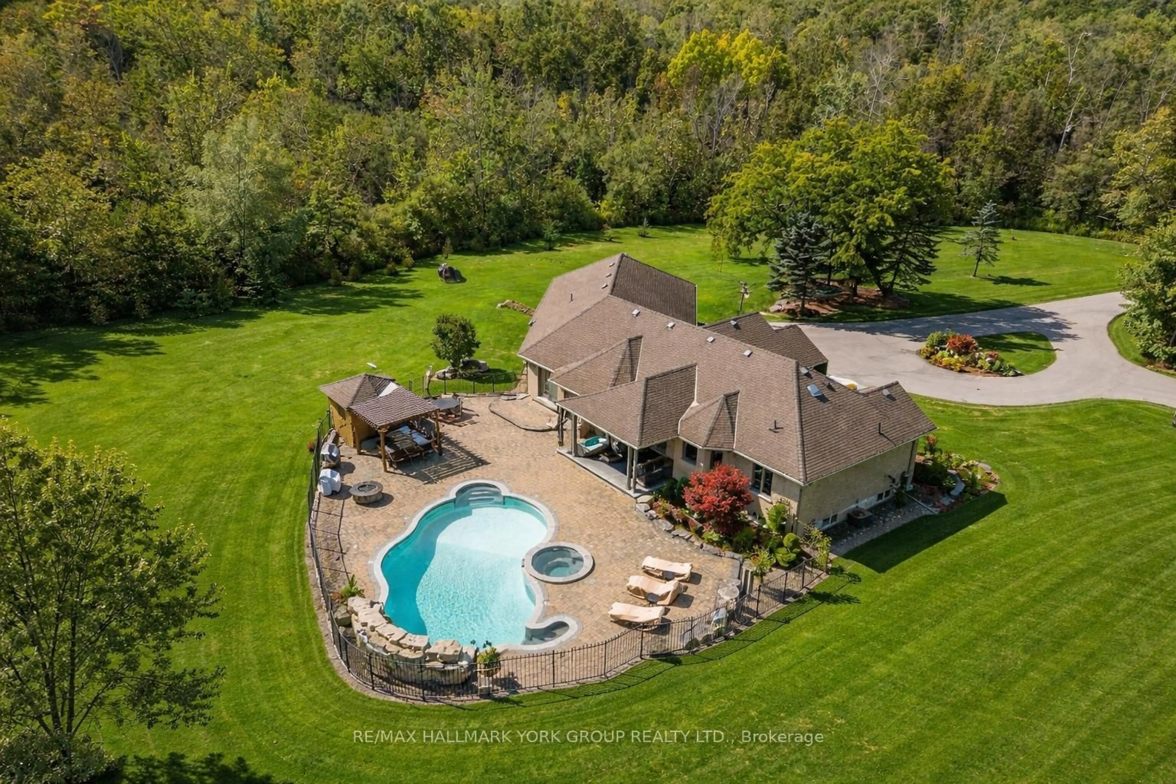A pic from outside/outdoor area/front of a property/back of a property/a pic from drone, water/lake/river/ocean view for 6871 Black River Rd, Georgina Ontario L0E 1R0