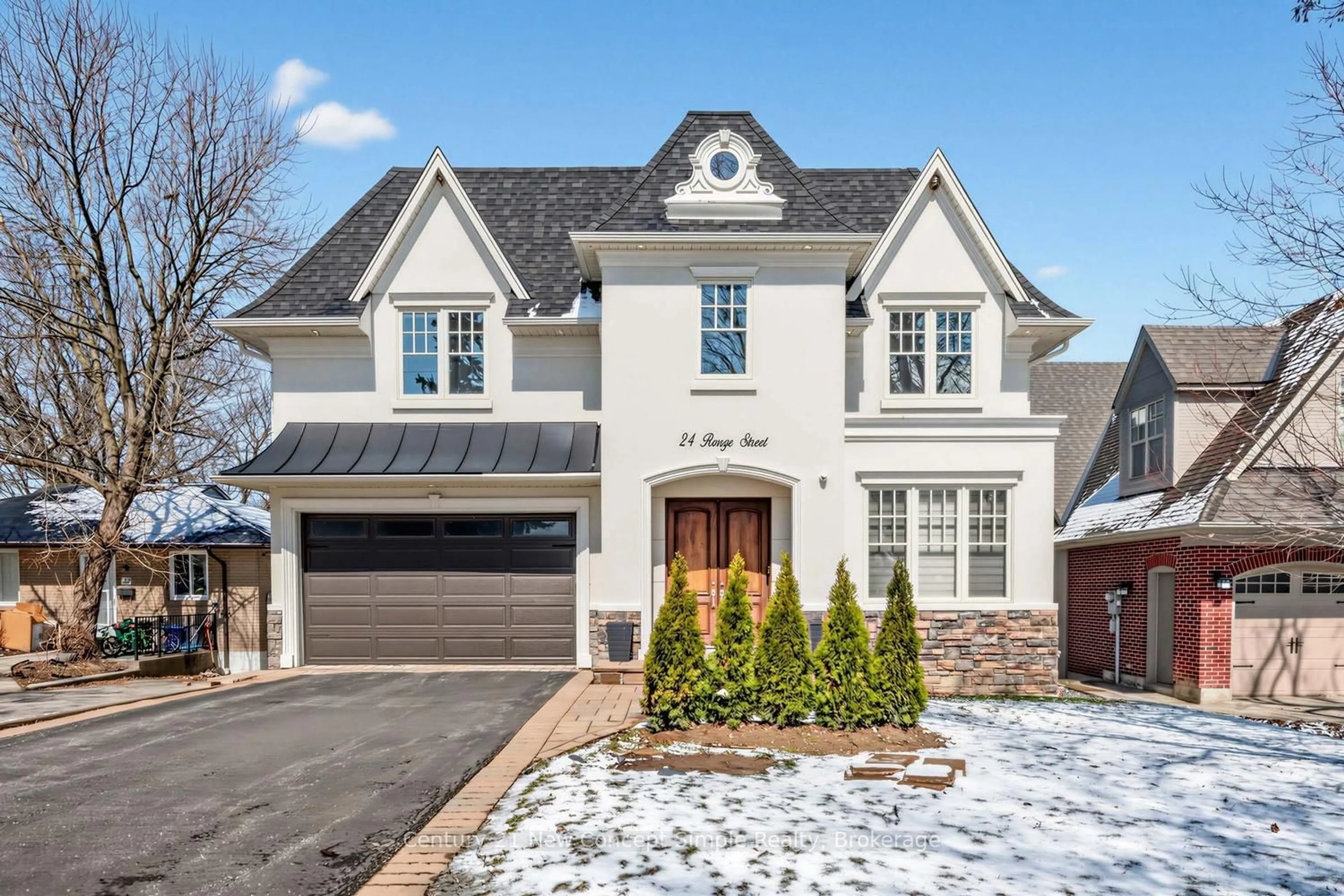 Home with brick exterior material, street for 24 Rouge St, Markham Ontario L3P 1K8