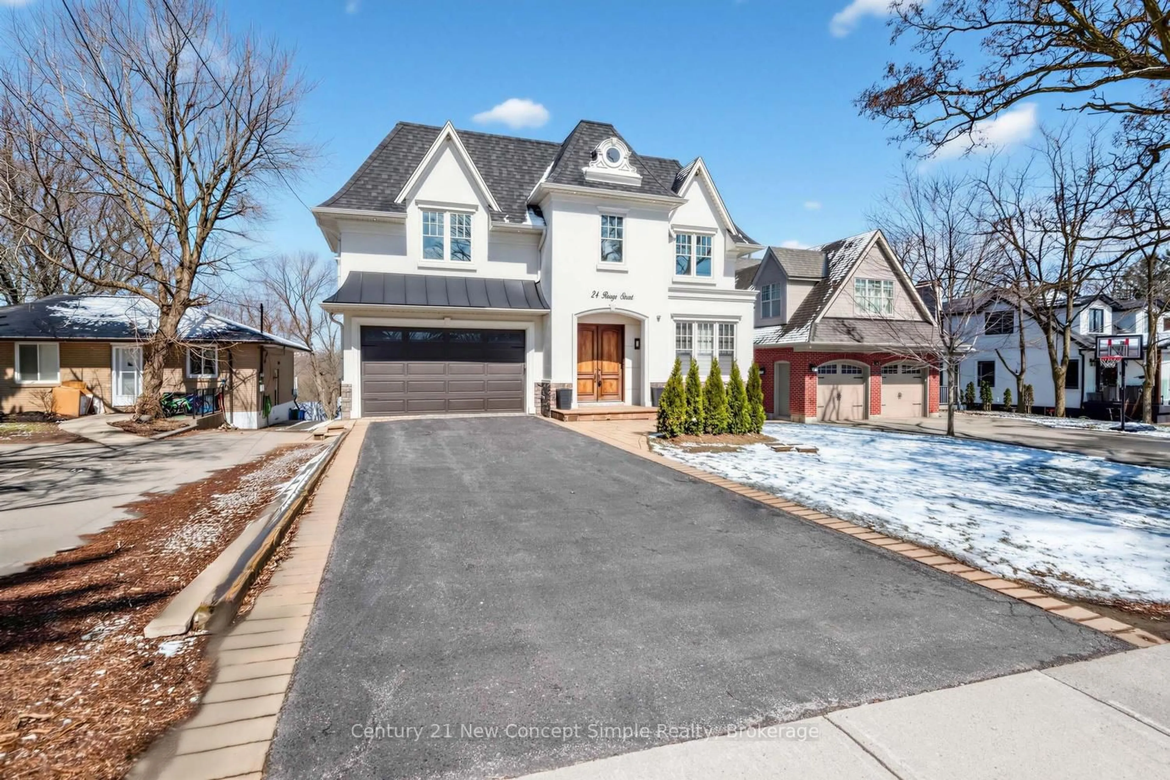 Home with brick exterior material, street for 24 Rouge St, Markham Ontario L3P 1K8