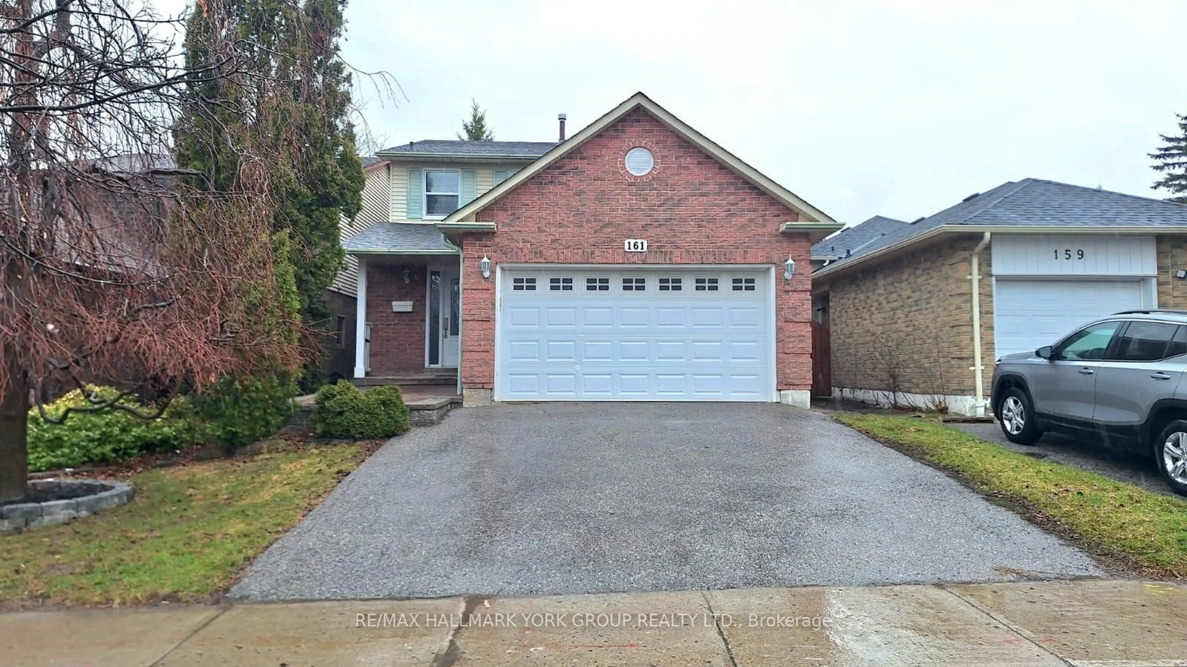 Home with brick exterior material, street for 161 Spruce St, Aurora Ontario L4G 3R7