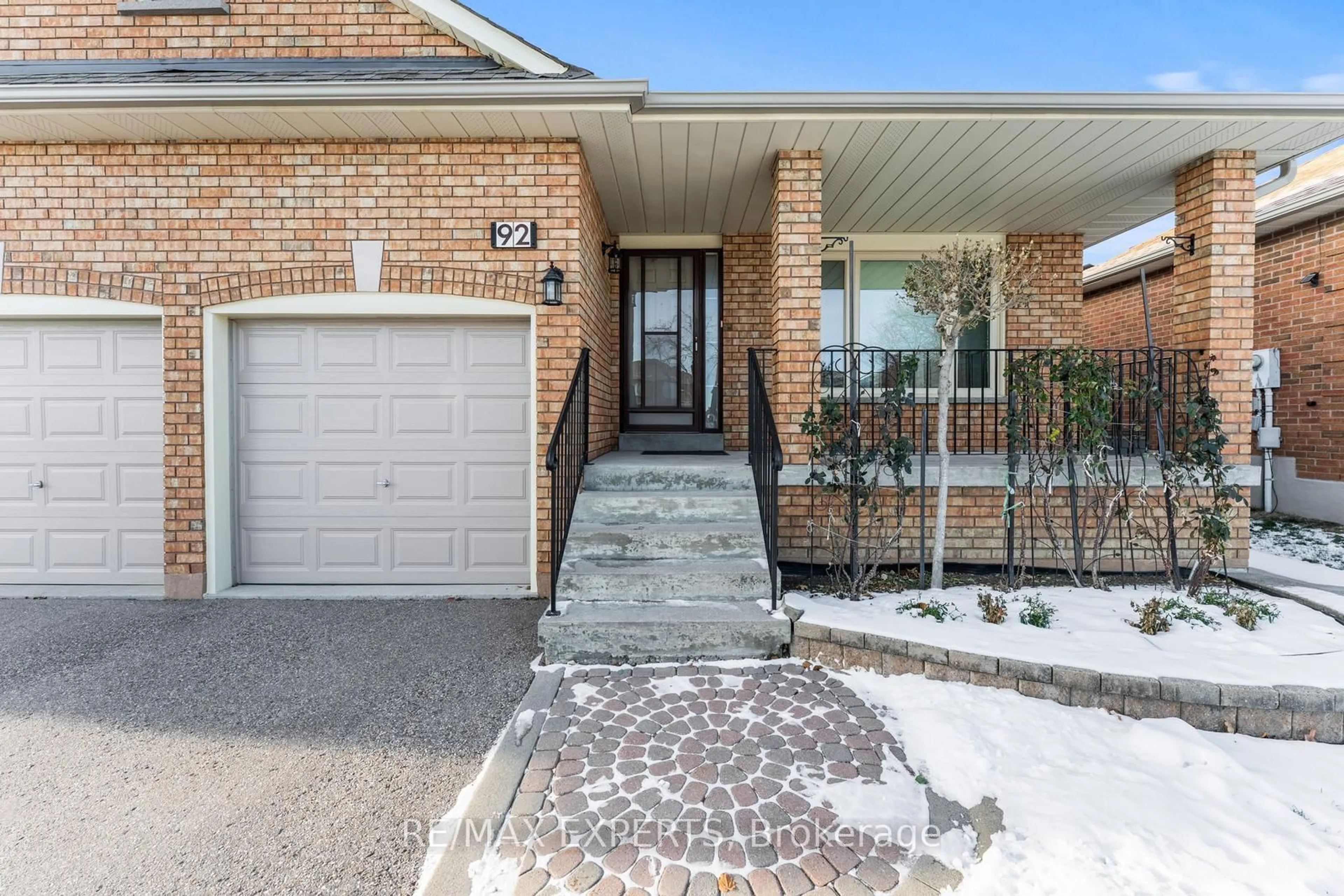 Home with brick exterior material, street for 92 Mapes Ave, Vaughan Ontario L4L 8R9