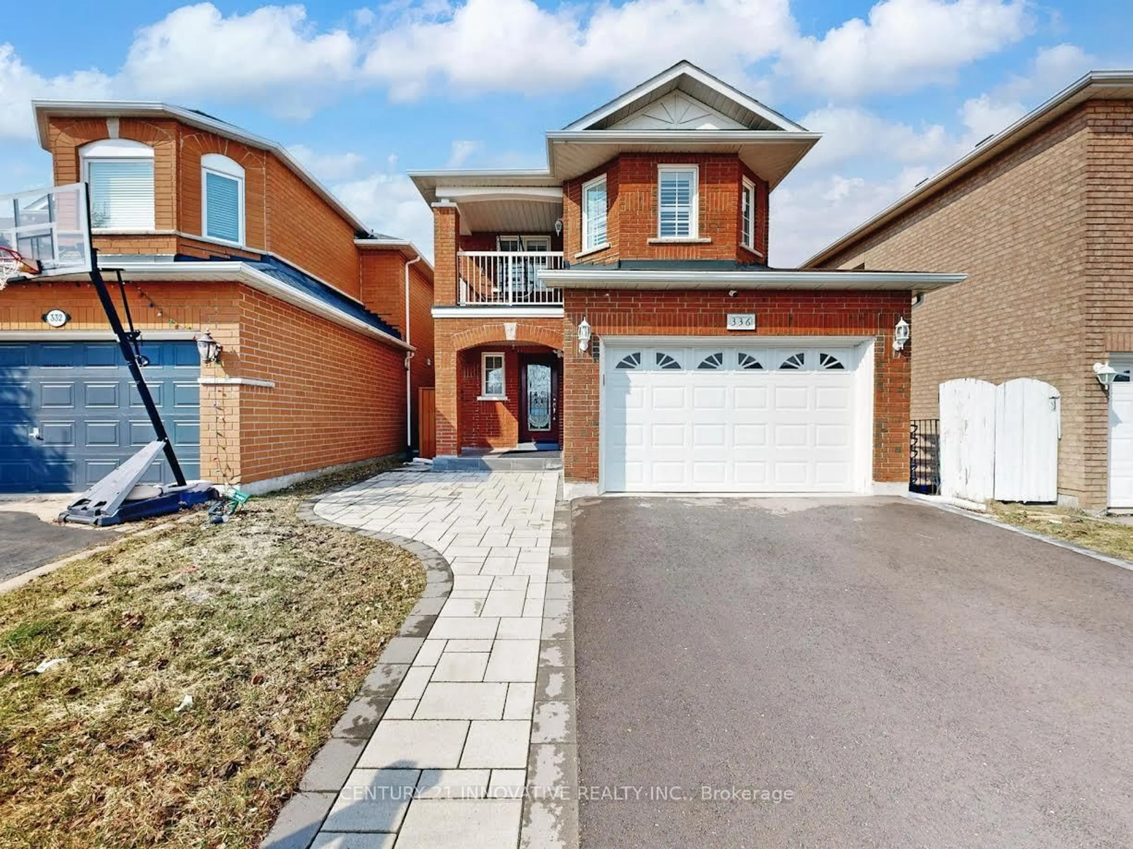 Home with brick exterior material, street for 336 St Joan of Arc Ave, Vaughan Ontario L6A 3N1