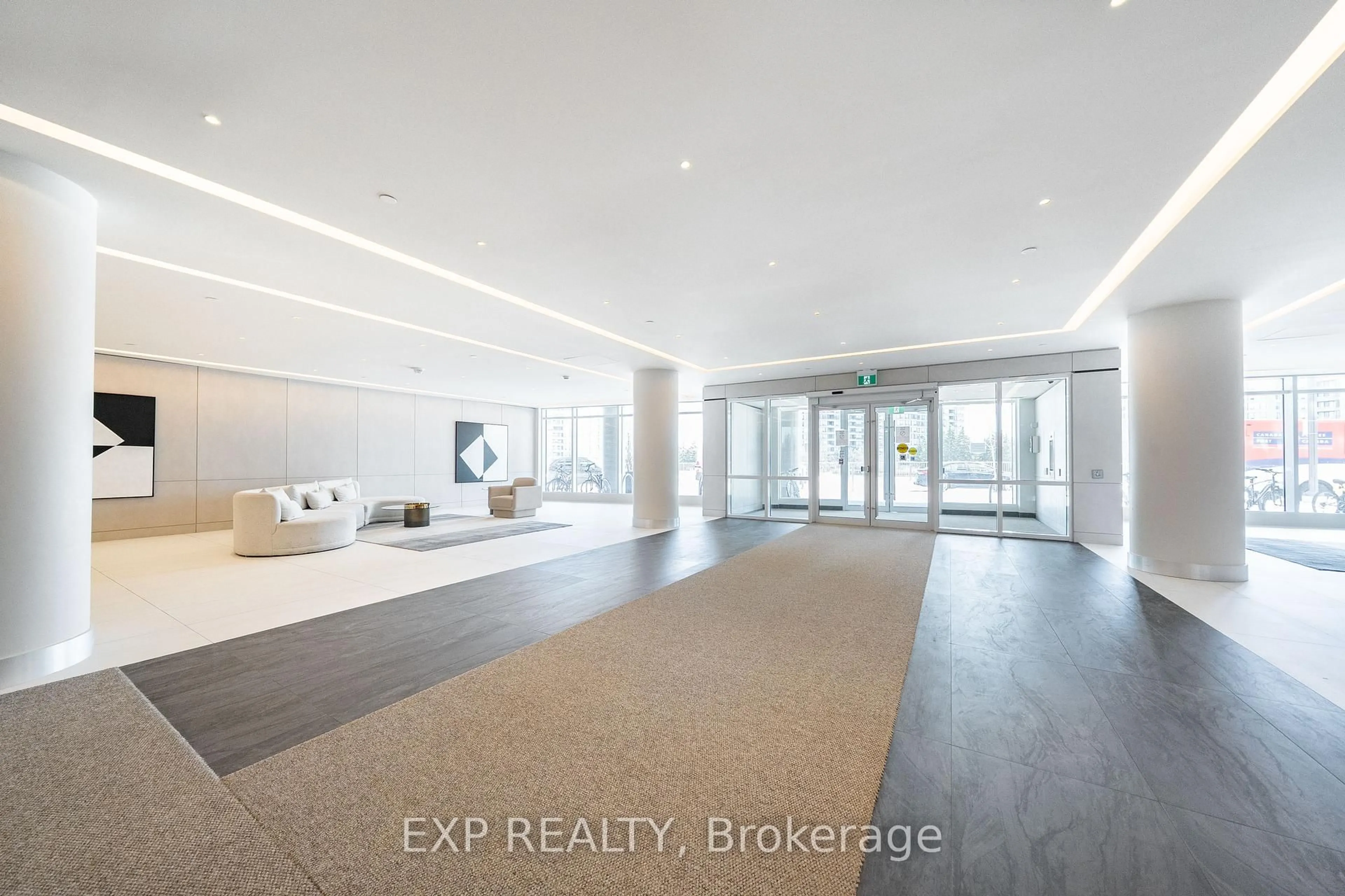 Indoor foyer for 30 Upper Mall Way #A2205, Vaughan Ontario L4J 0L7