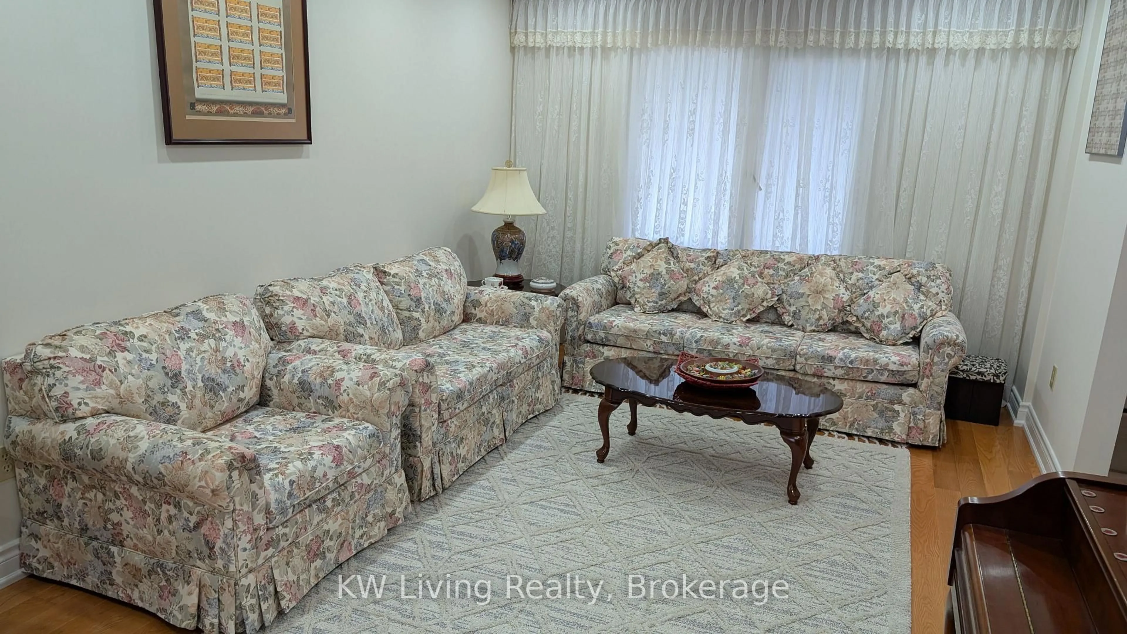 Living room with furniture, unknown for 215 Hollingham Rd, Markham Ontario L3R 8K4