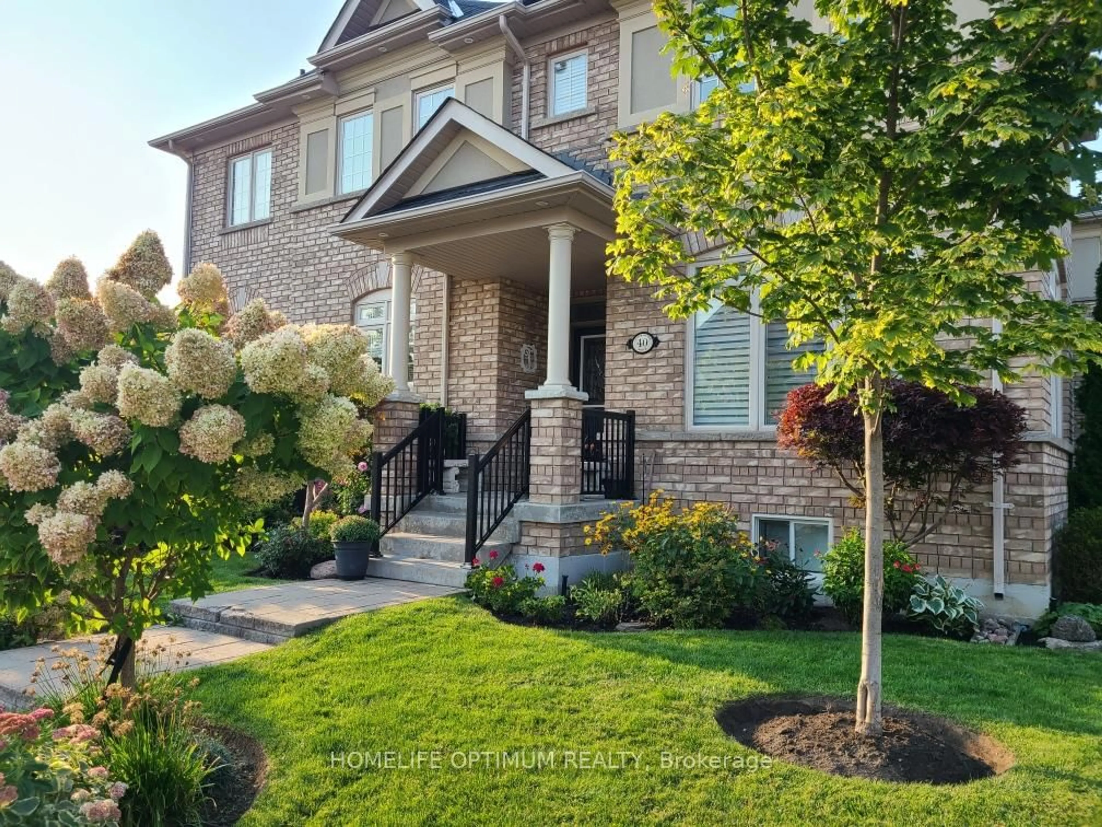 Home with brick exterior material, street for 40 Outer Banks Dr, Markham Ontario L6B 0N5