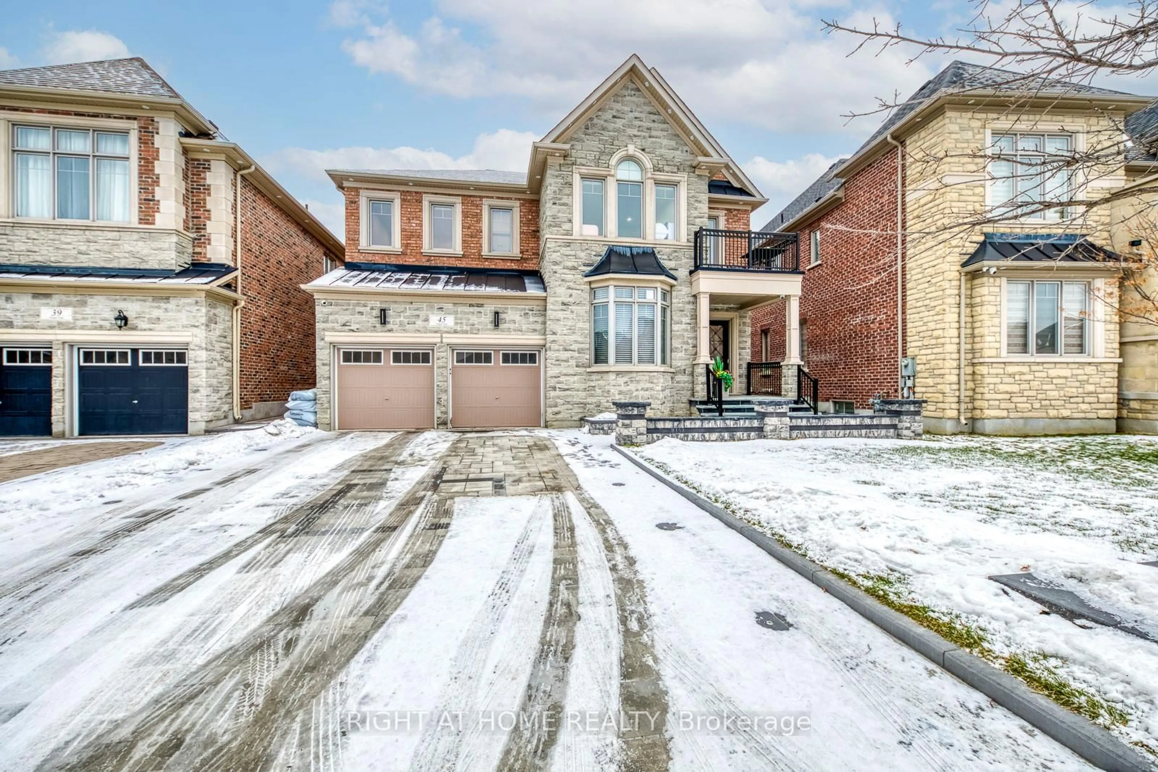Home with brick exterior material, street for 45 Torgan Tr, Vaughan Ontario L4H 3X6