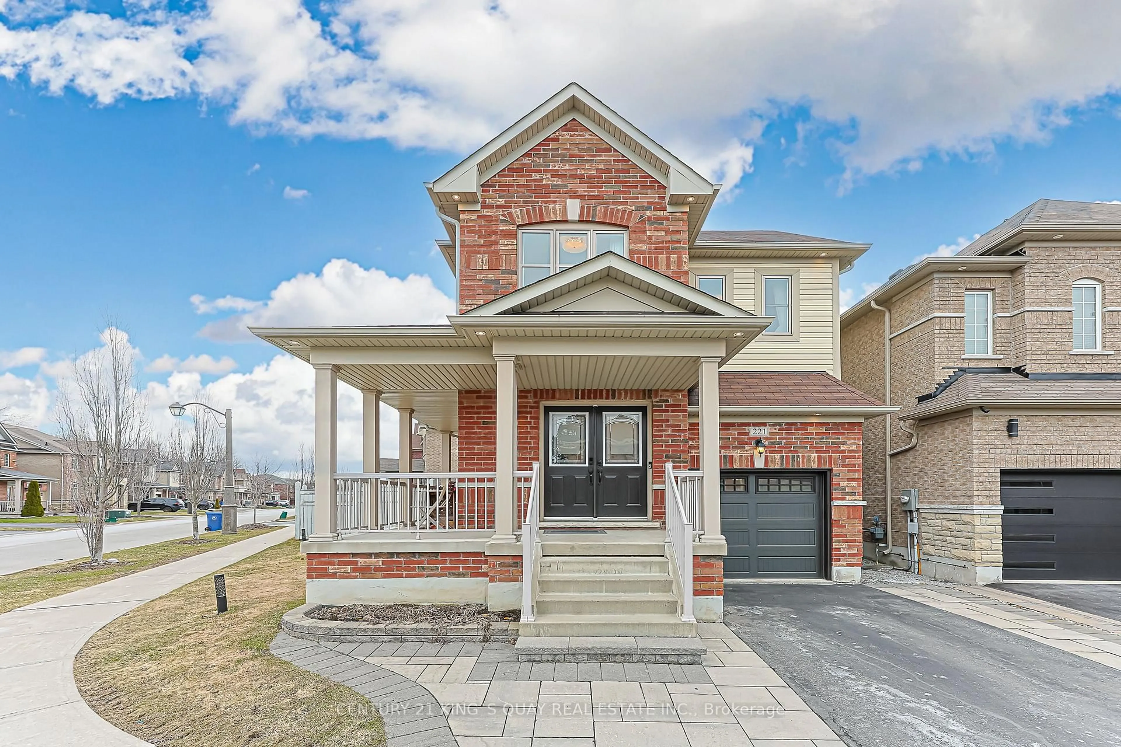 Home with brick exterior material, street for 221 Delbert Circ, Whitchurch-Stouffville Ontario L4A 0Y7